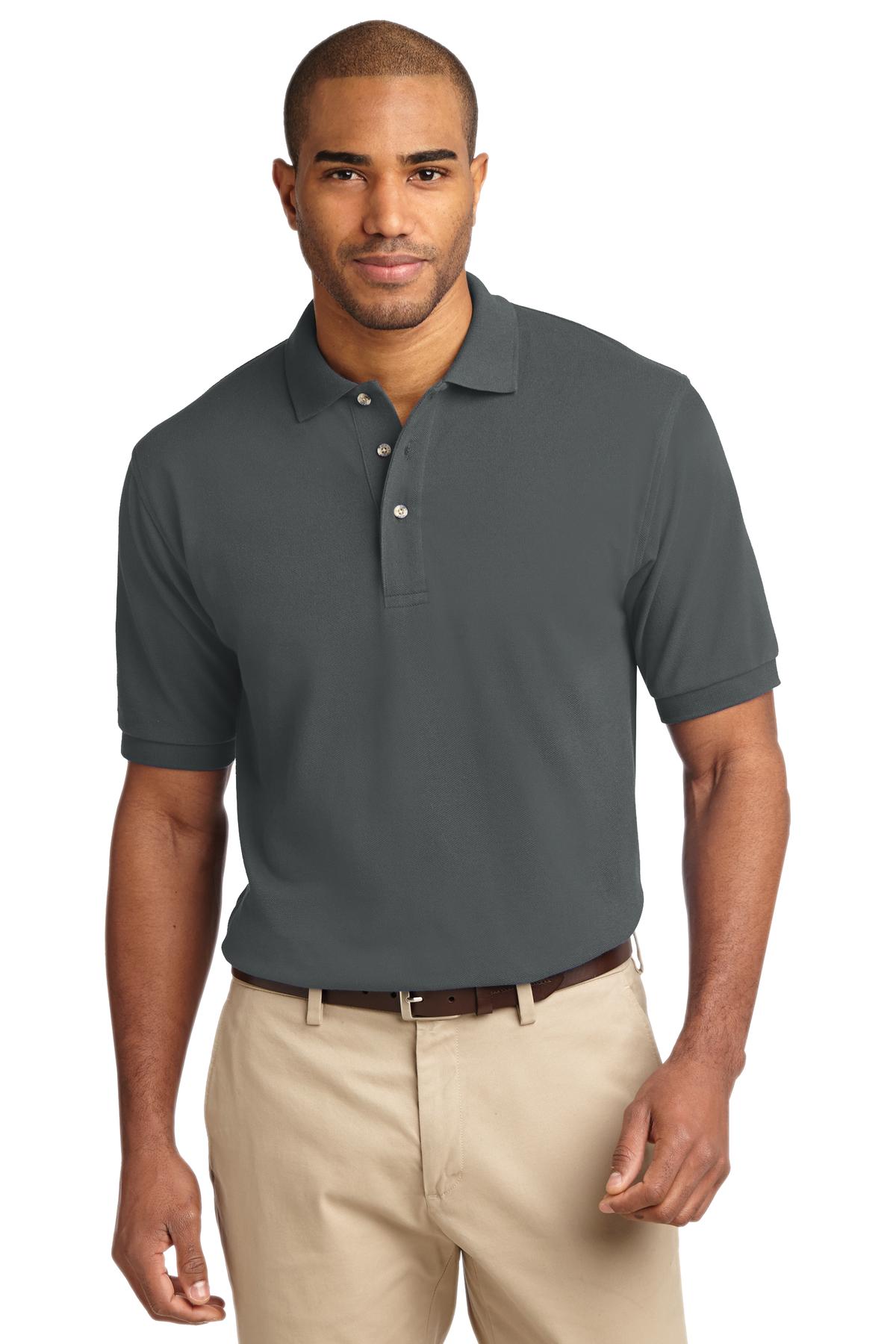 Port Authority ® Tall Heavyweight Cotton Pique Polo. TLK420 - Image 4