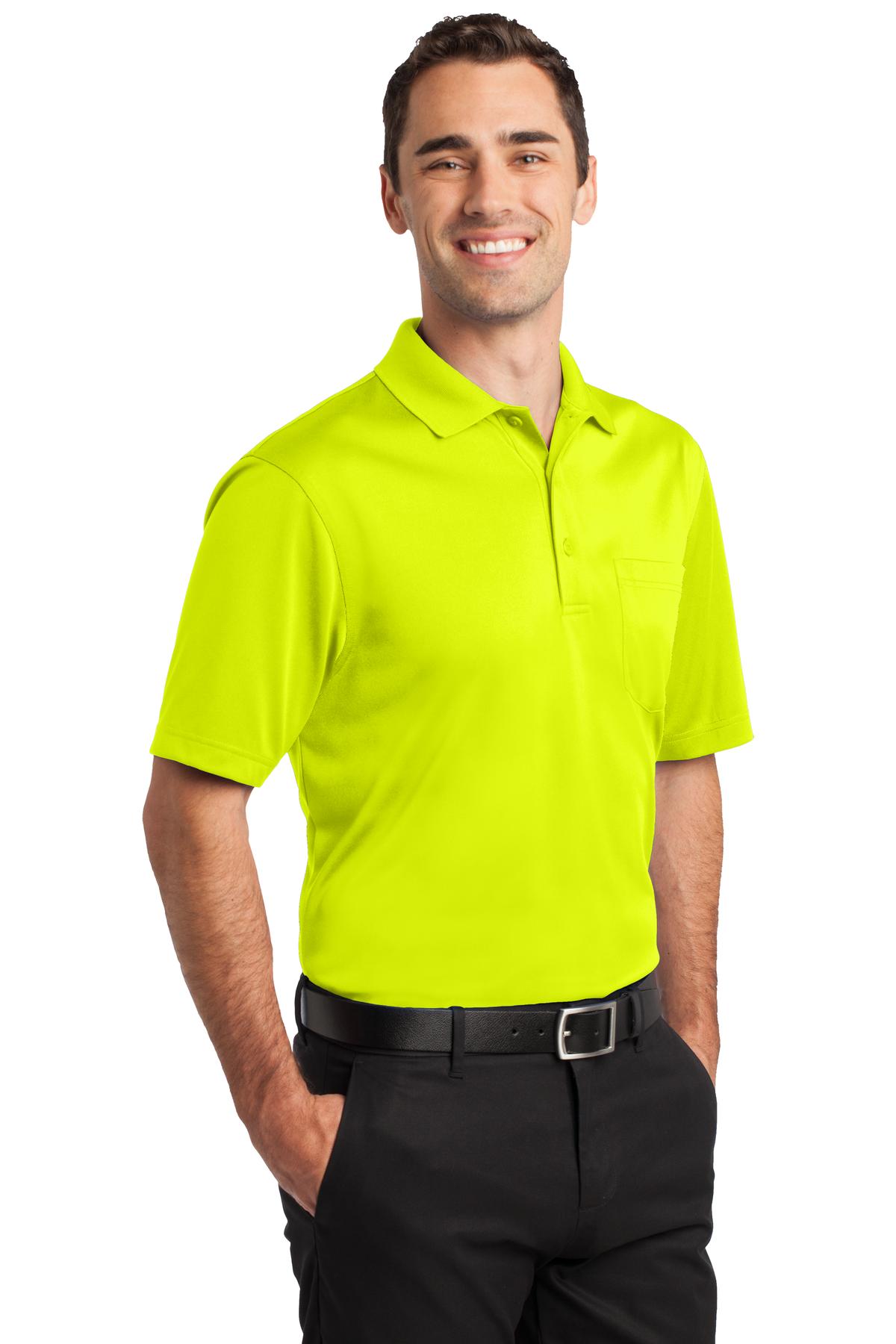 CornerStone Select Snag-Proof Pocket Polo. CS412P