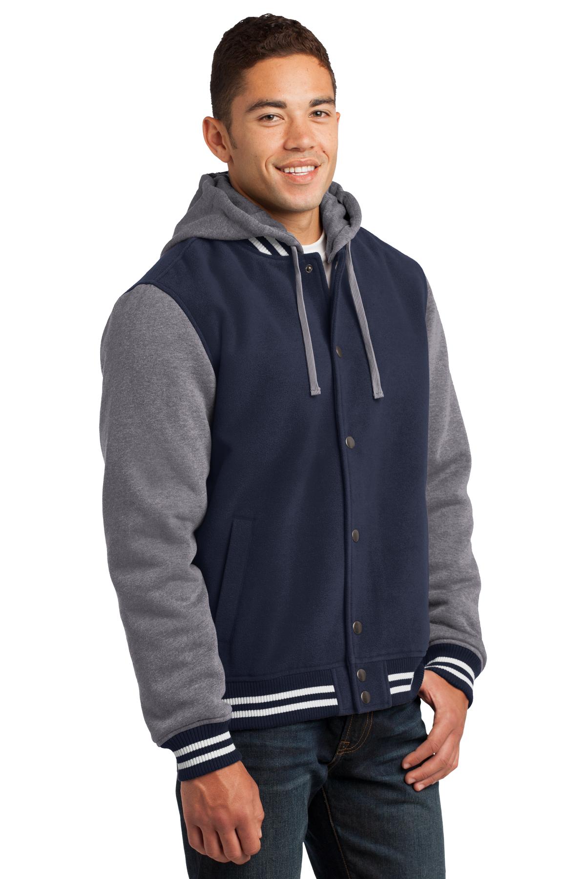 Sport-Tek Insulated Letterman Jacket. JST82