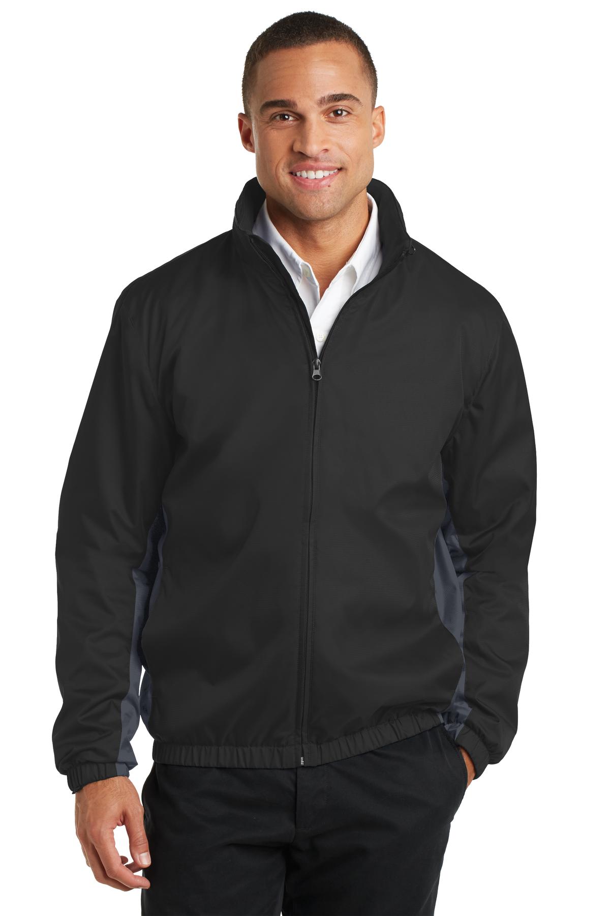 Port Authority Hospitality Outerwear ® Core Colorblock Wind Jacket.-Port Authority