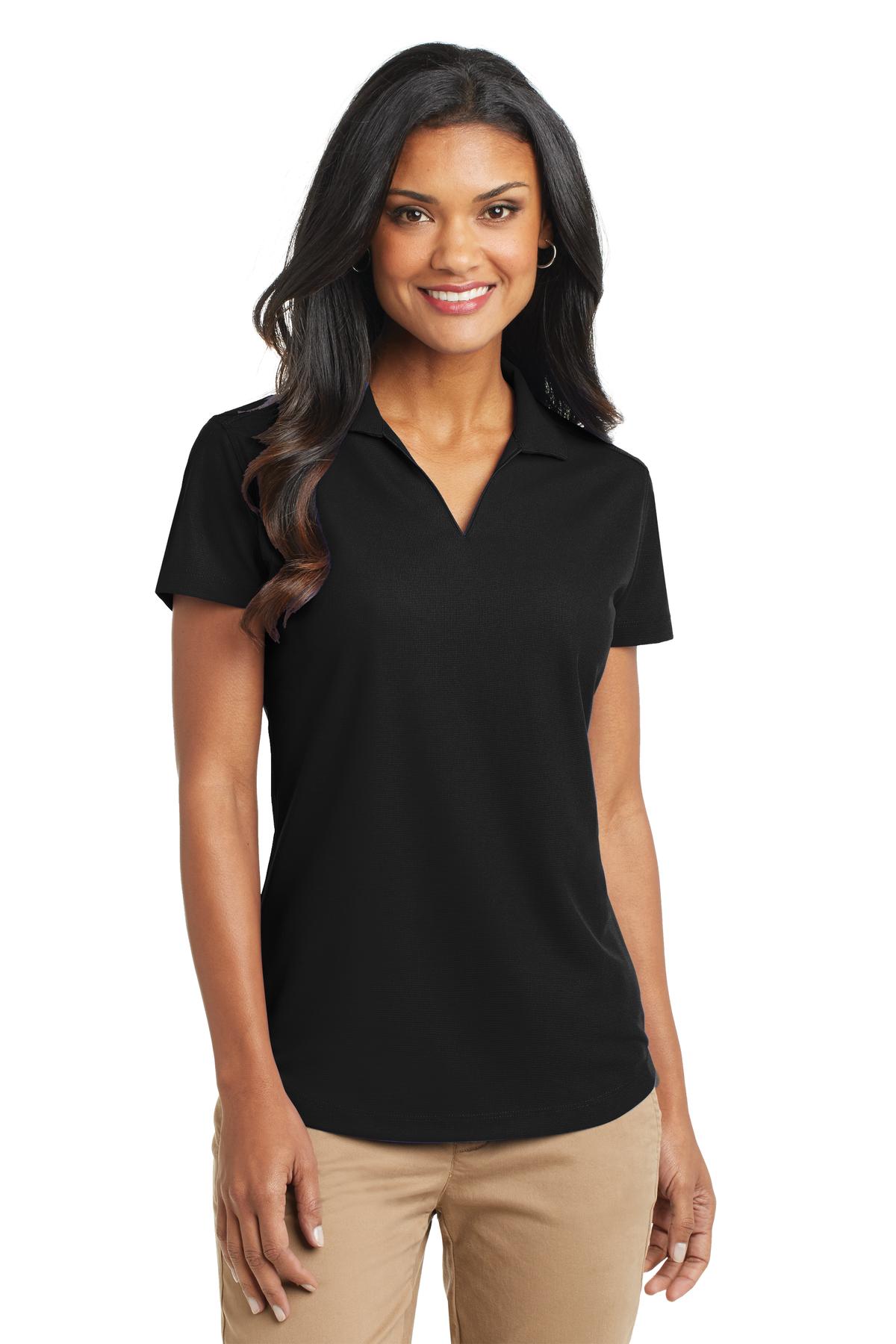 Port Authority ® Women's Dry Zone ® Grid Polo. L572 - Image 3