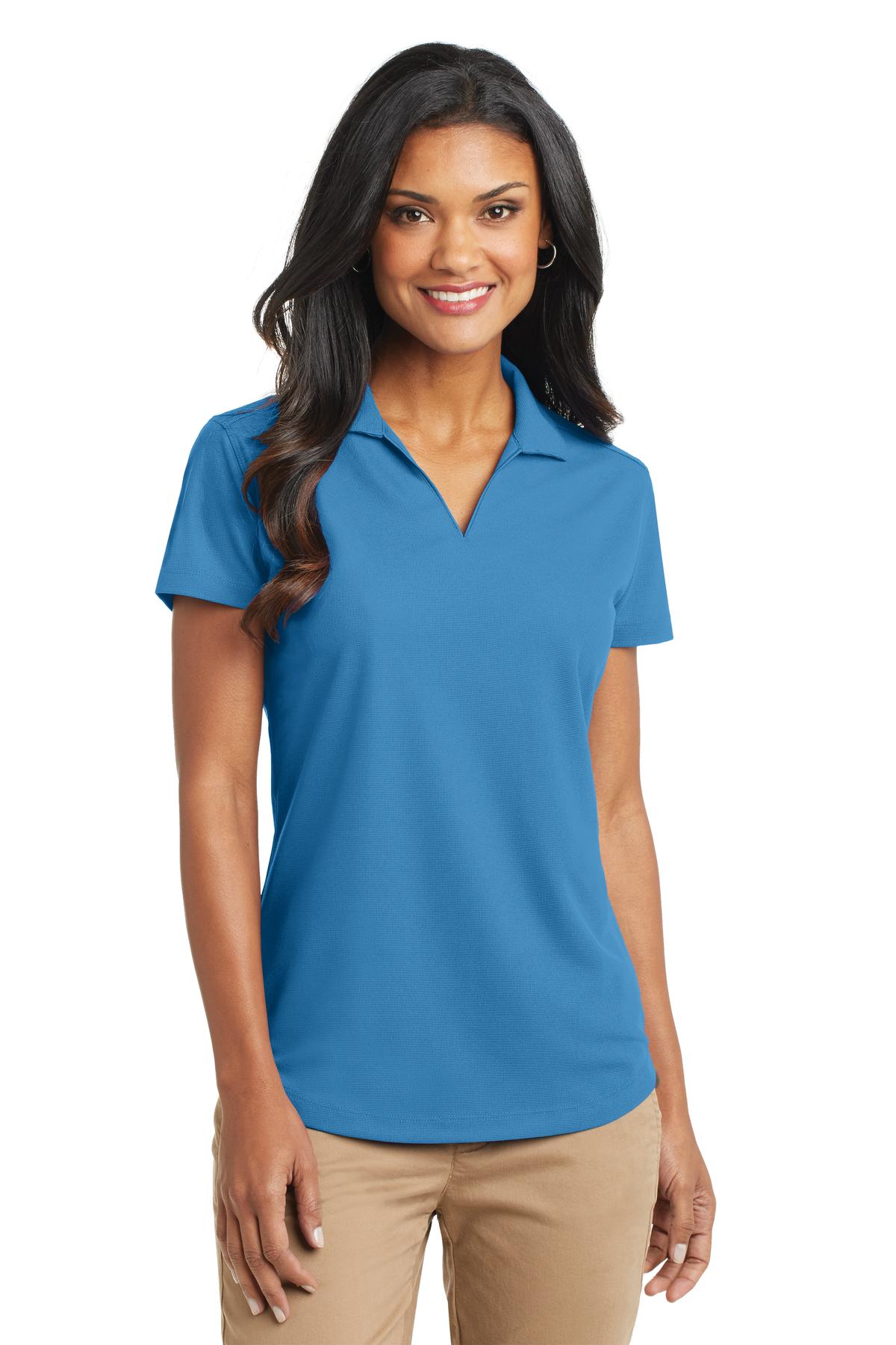 Port Authority ® Women's Dry Zone ® Grid Polo. L572 - Image 4
