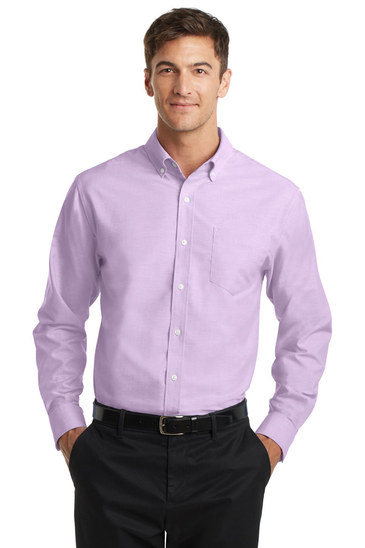 Port Authority ® SuperPro ™ Oxford Shirt. S658 - Image 5