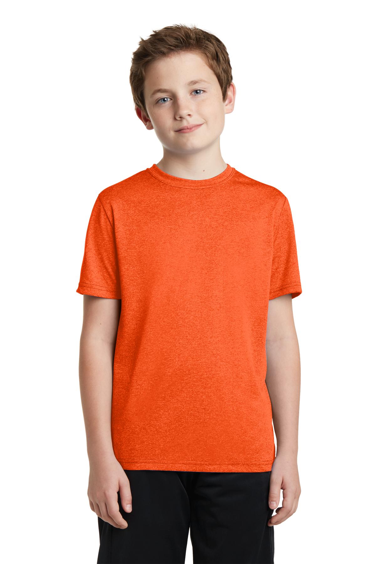 Sport-Tek Activewear Youth T-Shirts for Hospitality ® Youth Heather Contender Tee.-Sport-Tek