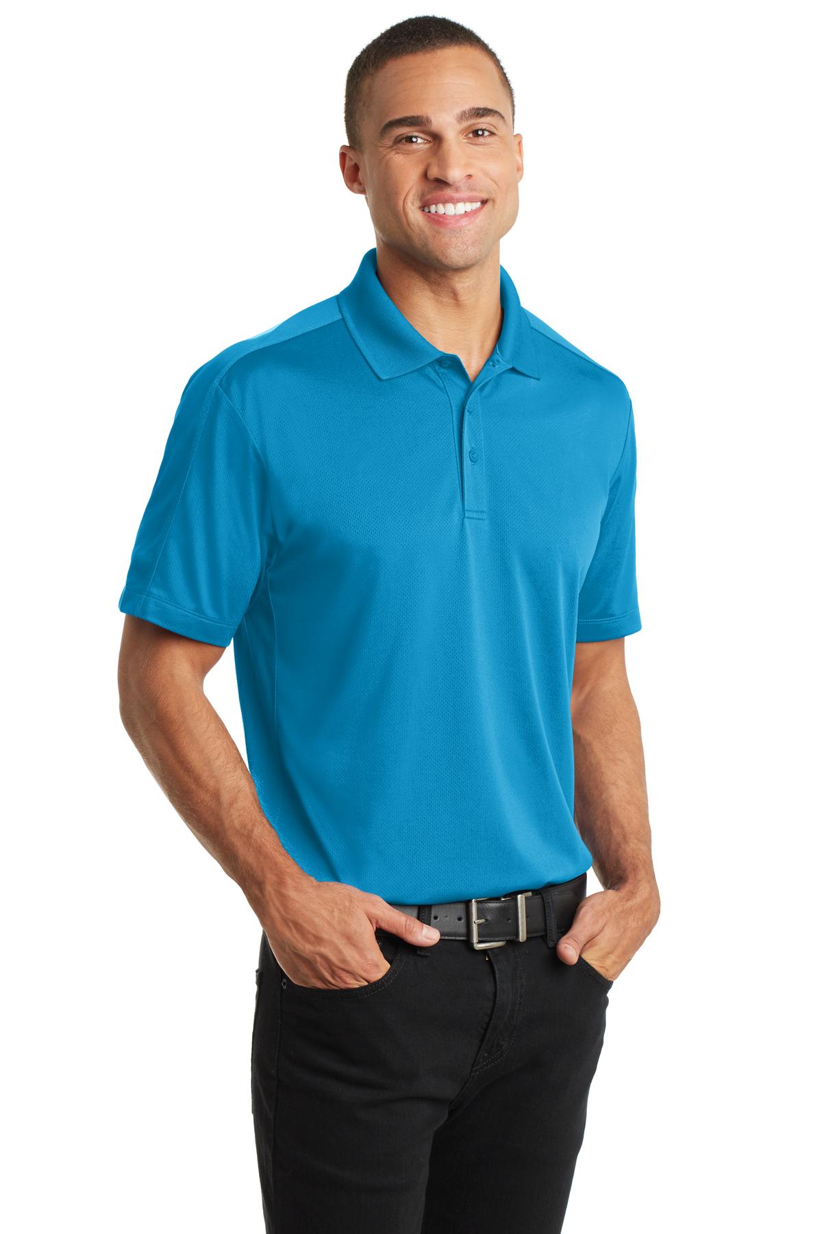 Port Authority Diamond Jacquard Polo. K569