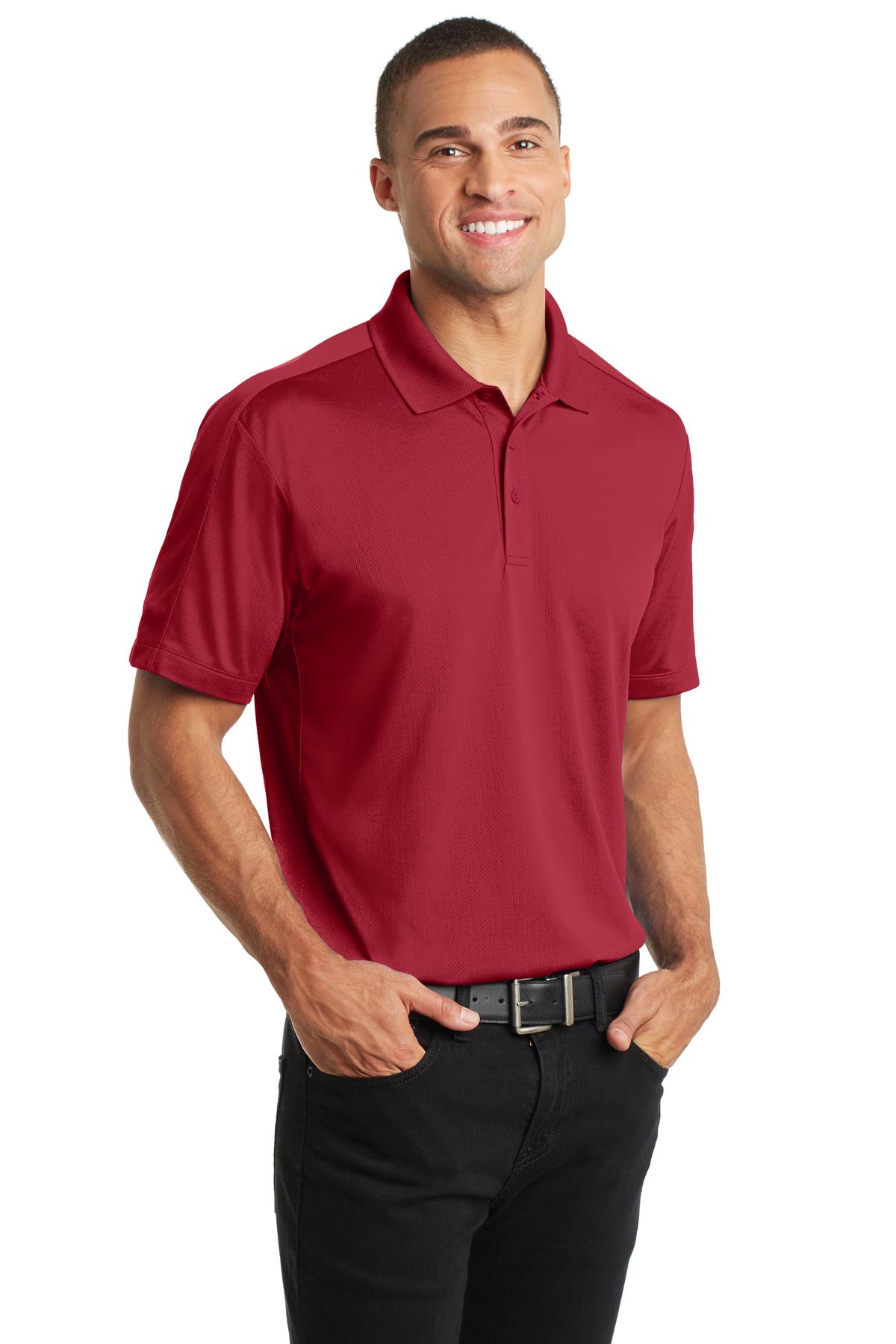 Port Authority Diamond Jacquard Polo. K569