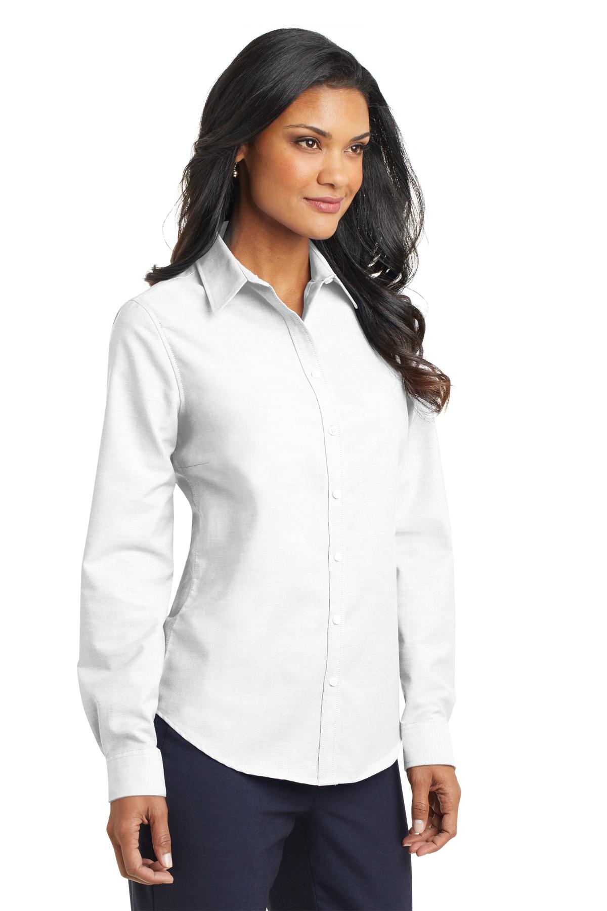 Port Authority Women's SuperPro Oxford Shirt. L658