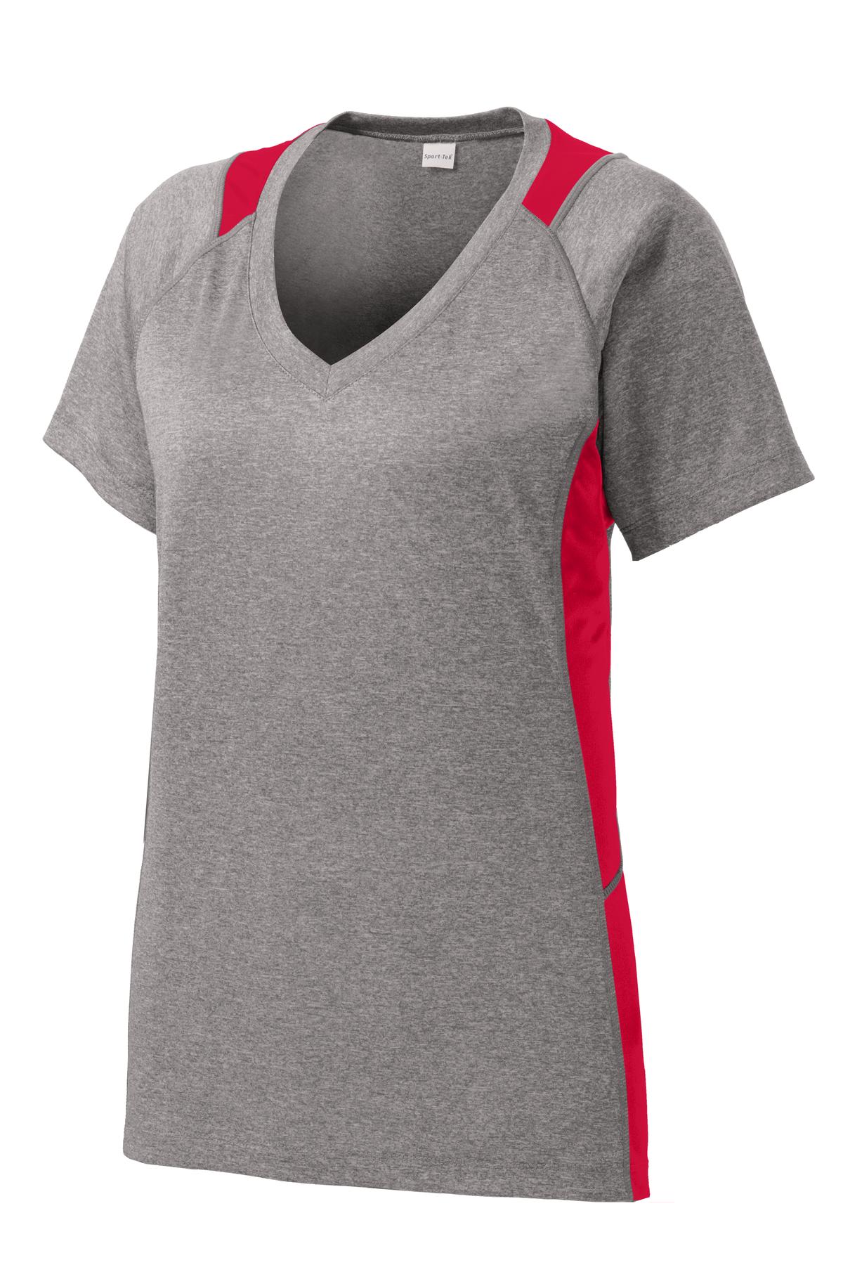 Vintage Heather/ True Red