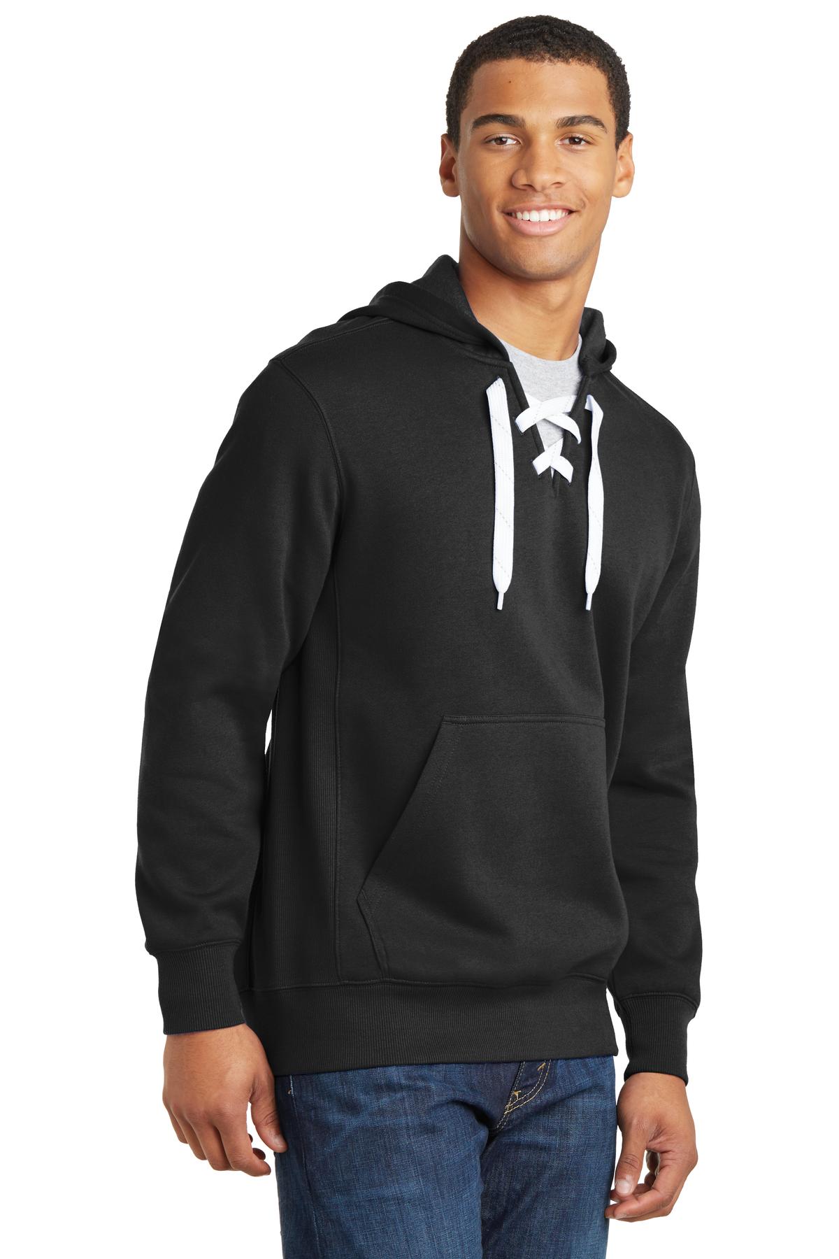 Sport-Tek Lace Up Pullover Hooded Sweatshirt. ST271