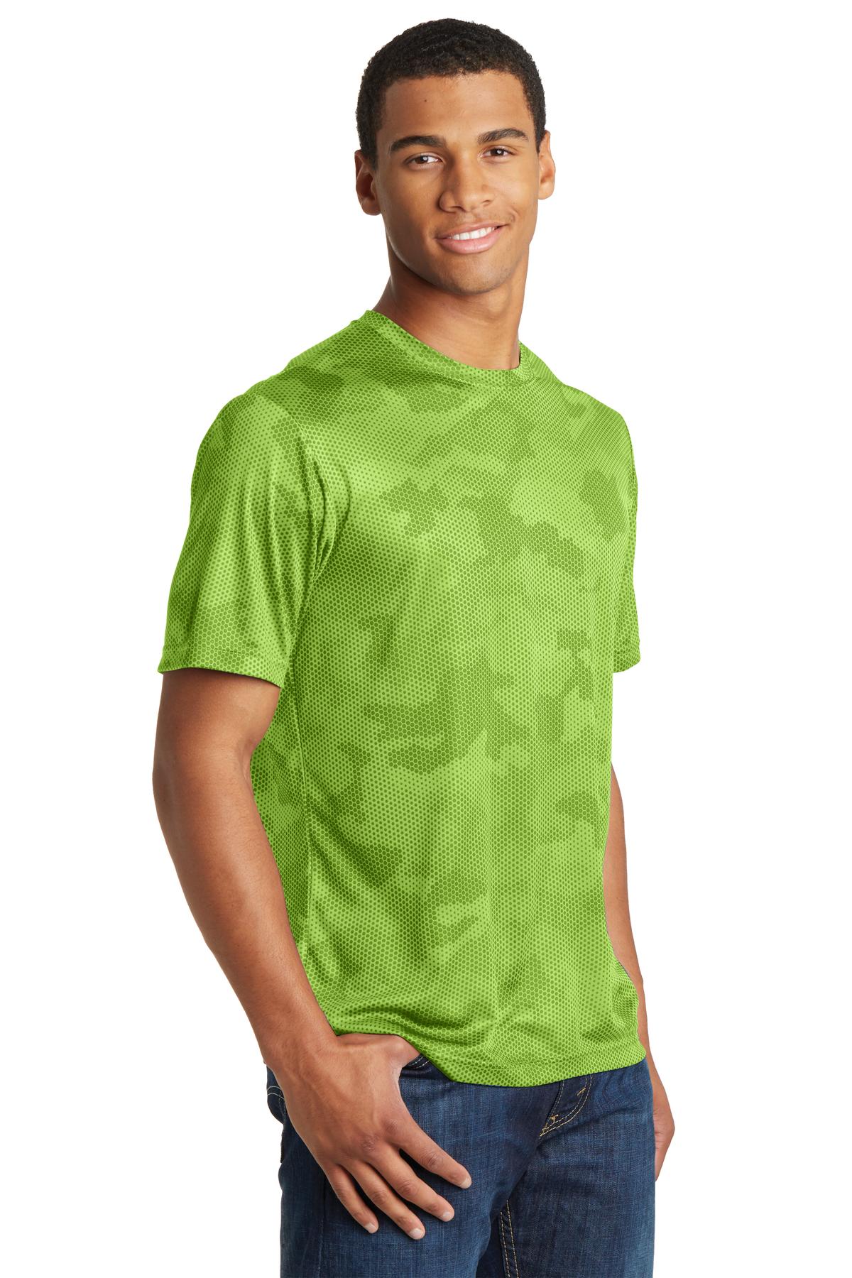 Sport-Tek CamoHex Tee. ST370