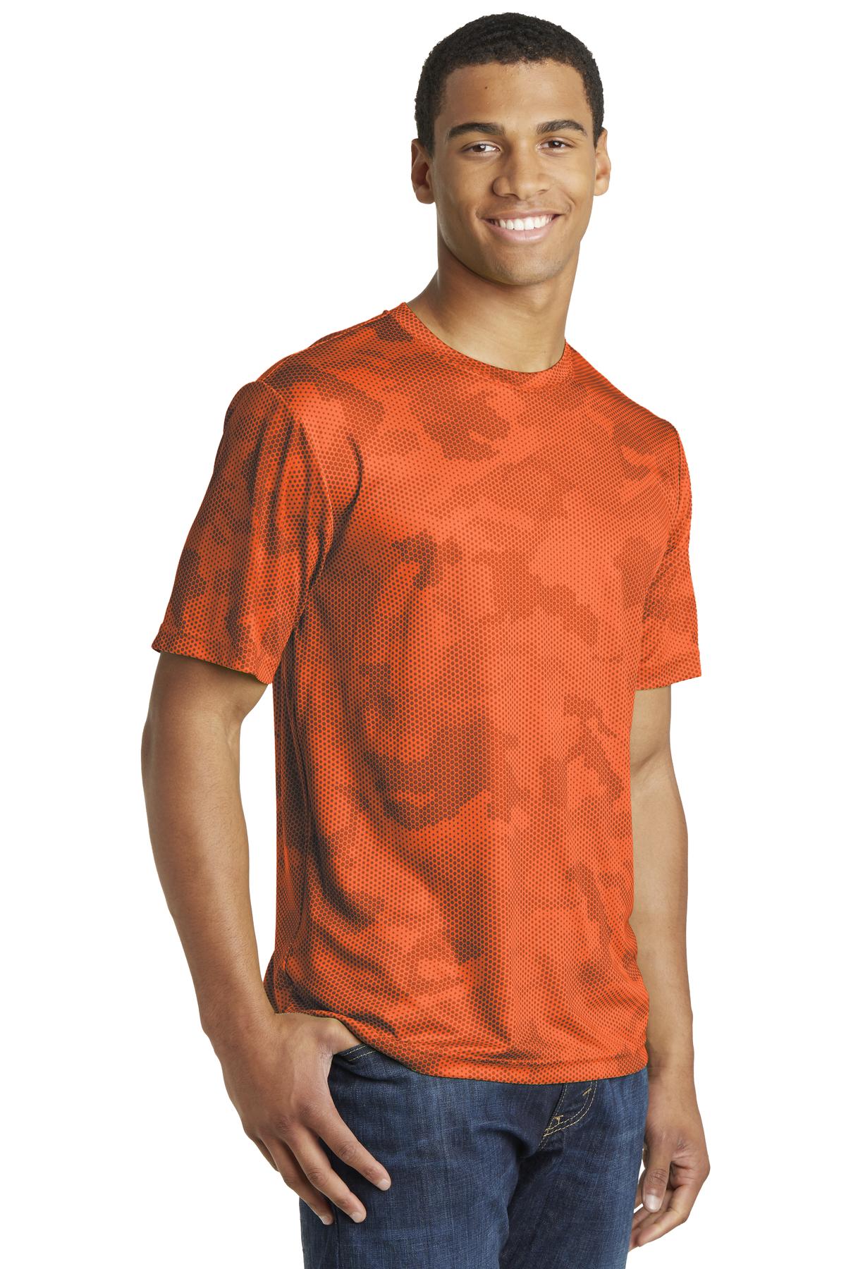 Sport-Tek CamoHex Tee. ST370