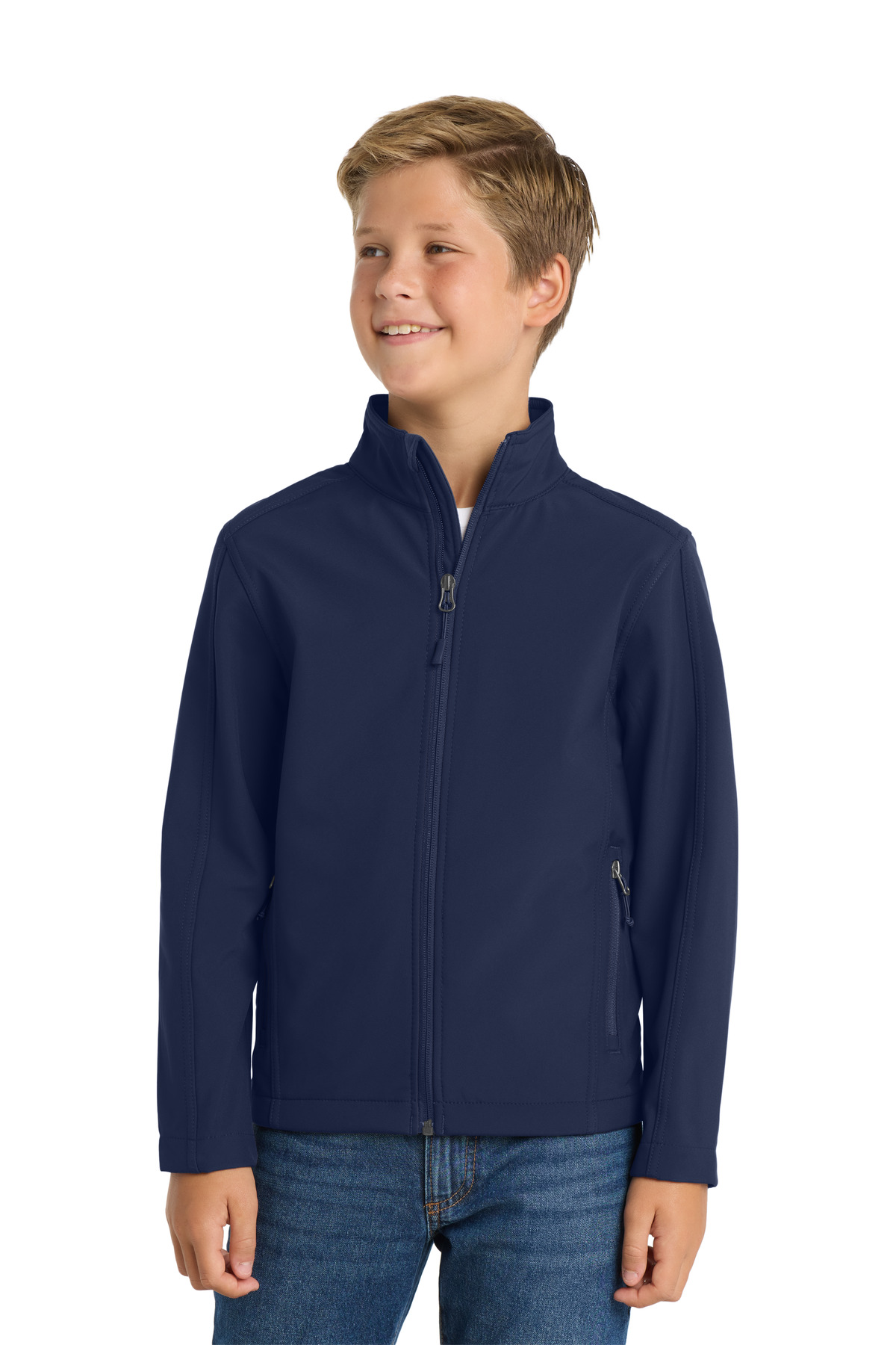 Port Authority ® Youth Core Soft Shell Jacket. Y317 - Image 2