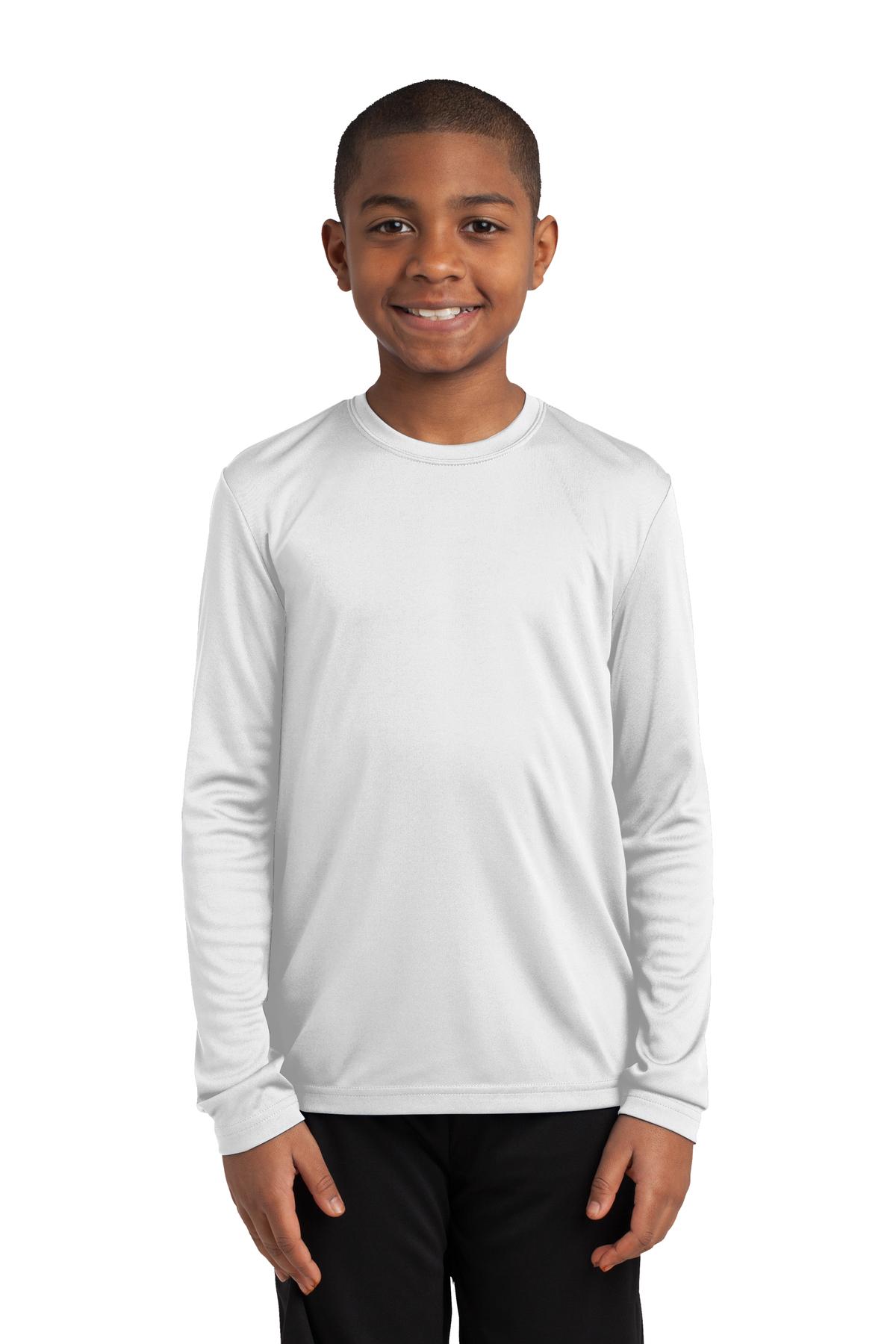 Sport-Tek Youth Long Sleeve PosiCharge Competitor Tee. YST350LS