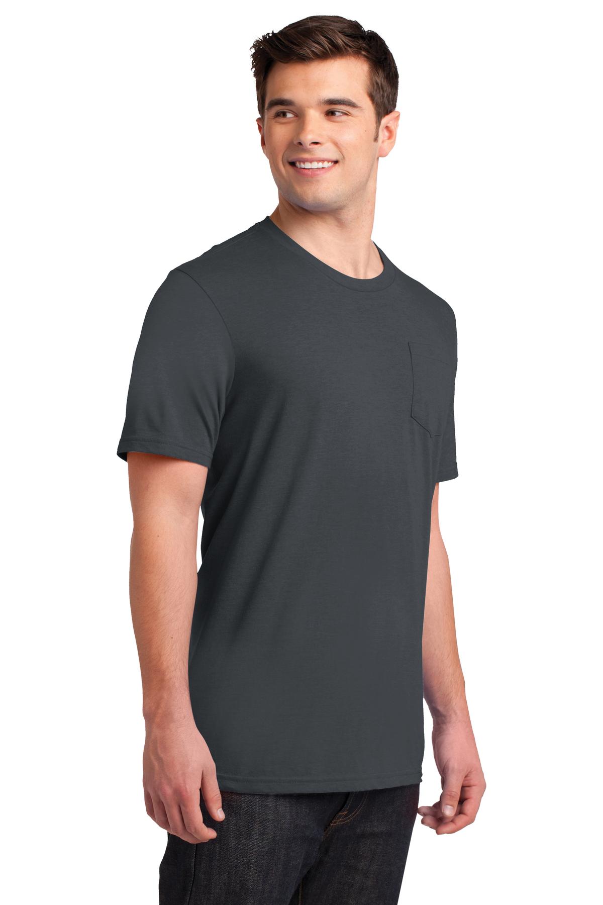 District Very Important Tee with Pocket. DT6000P