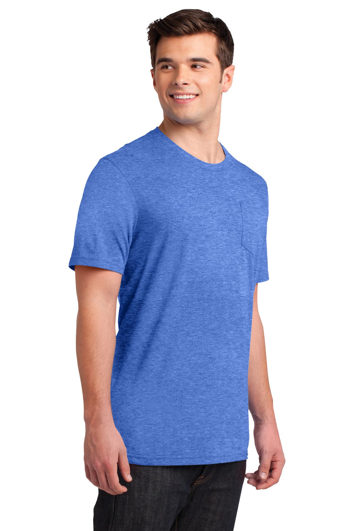 District Very Important Tee with Pocket. DT6000P