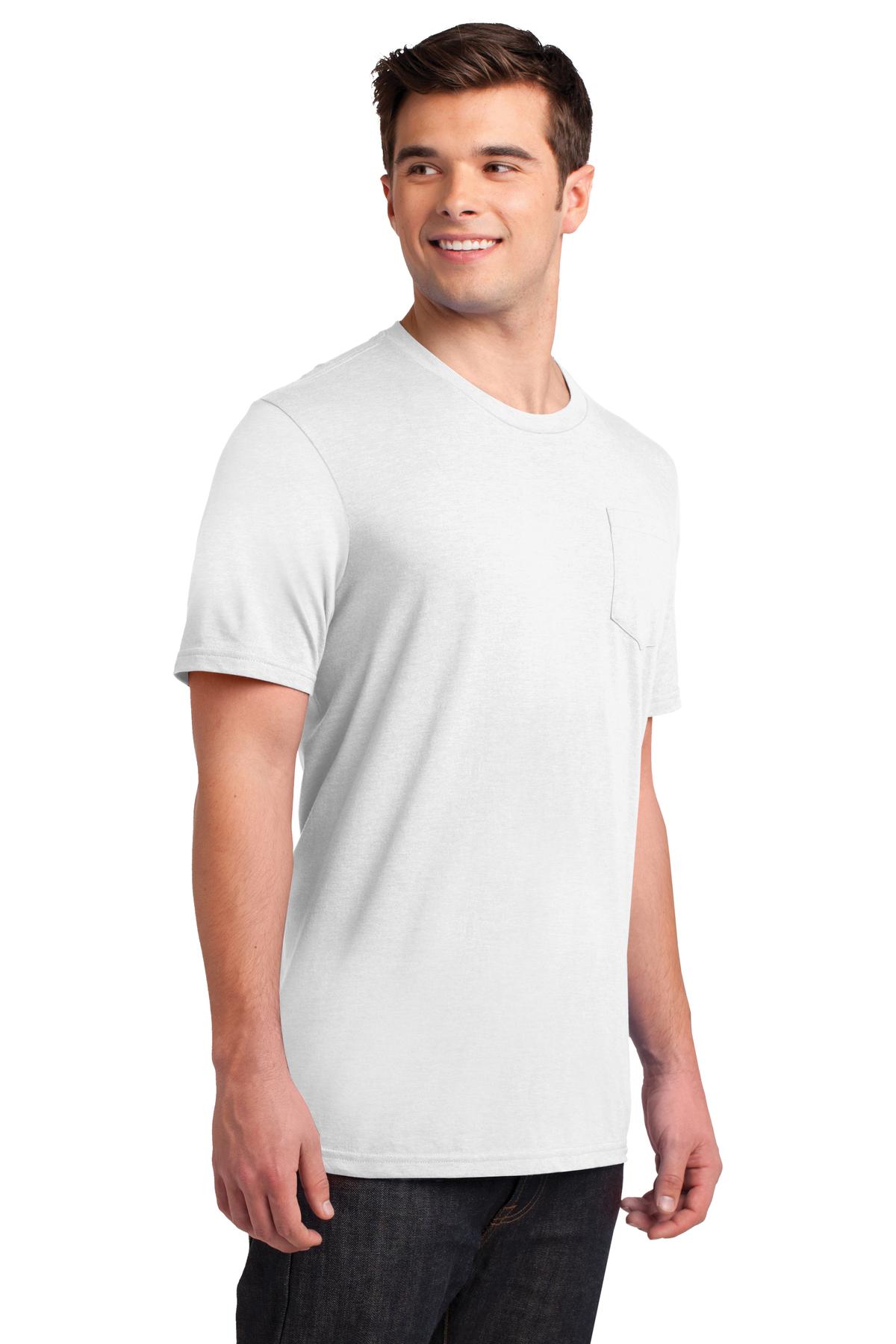 District Very Important Tee with Pocket. DT6000P