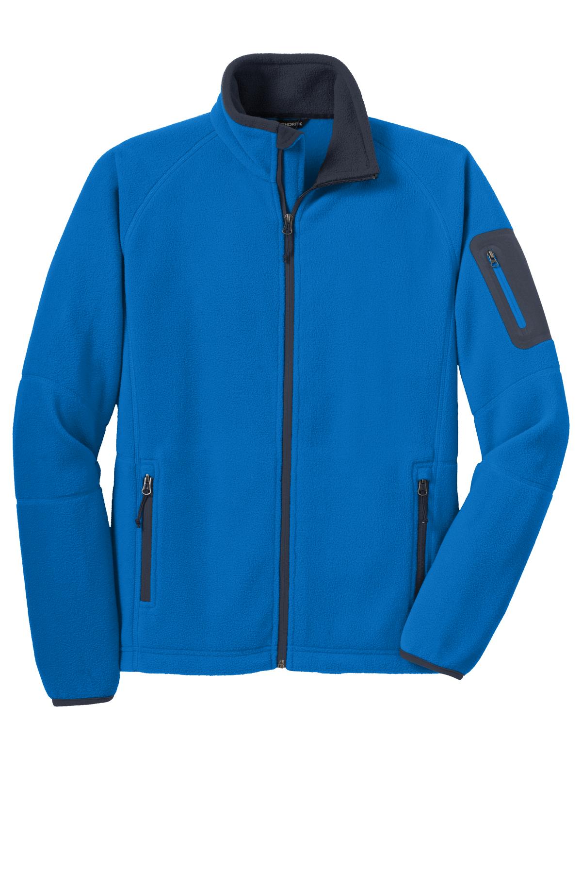 Port Authority F229 Men's Enhanced Value Fleece Full-Zip Jacket - Picture 16 of 17
