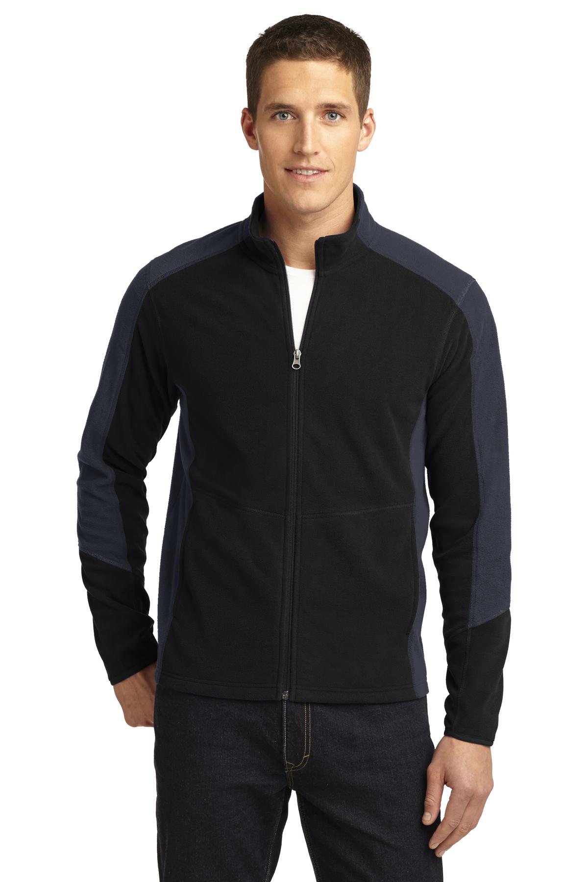 Port Authority Outerwear, Sweat shirts & Fleece for Hospitality ® Colorblock Microfleece Jacket.-Port Authority