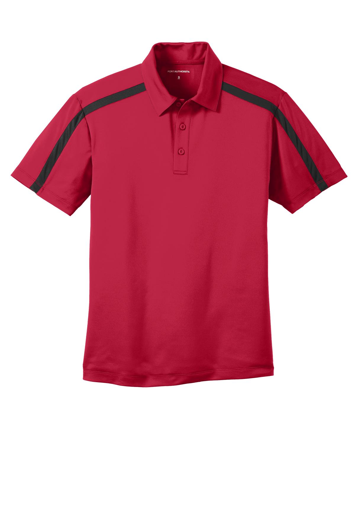 Port Authority Silk Touch Performance Colorblock Stripe Polo - Picture 19 of 24