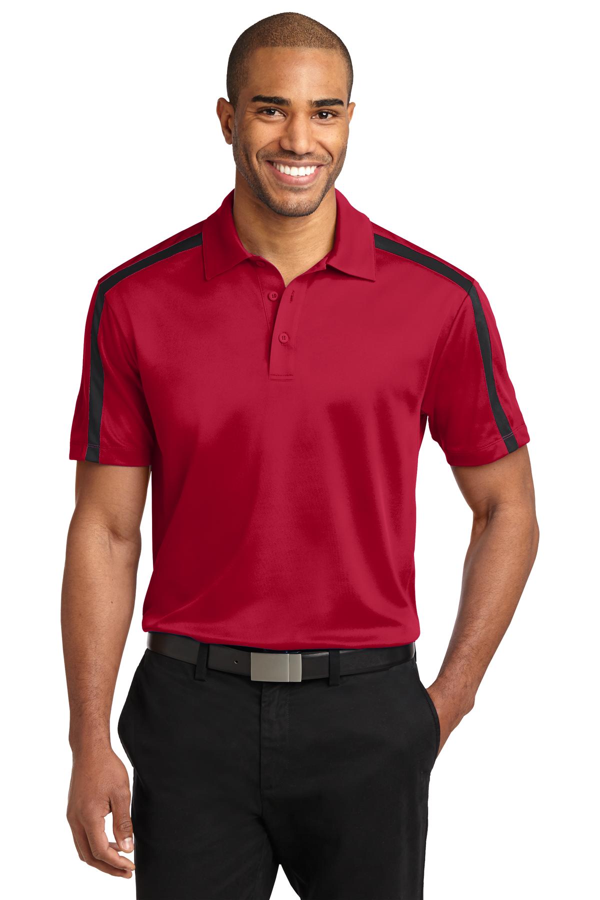 Port Authority ® Silk Touch™ Performance Colorblock Stripe Polo. K547 - Image 5