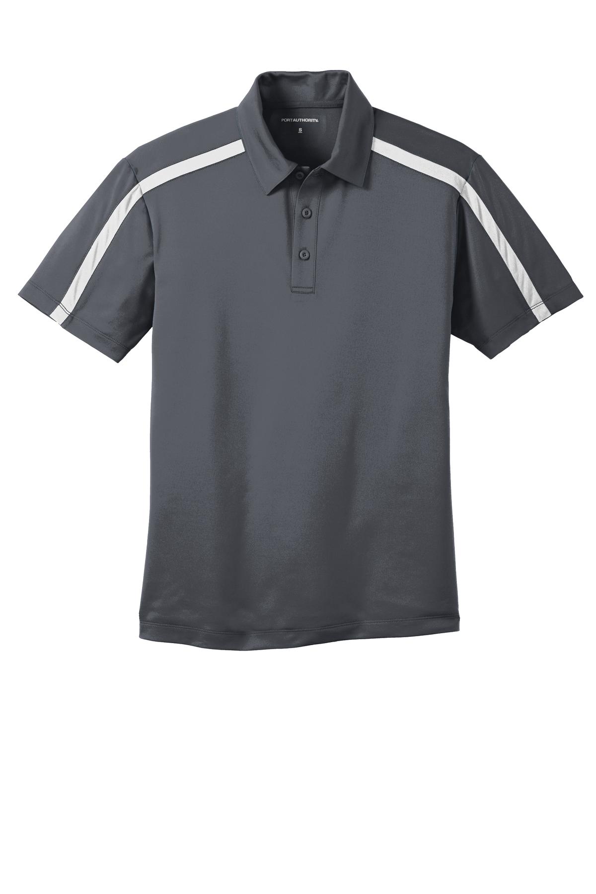 Port Authority Silk Touch Performance Colorblock Stripe Polo - Picture 23 of 24