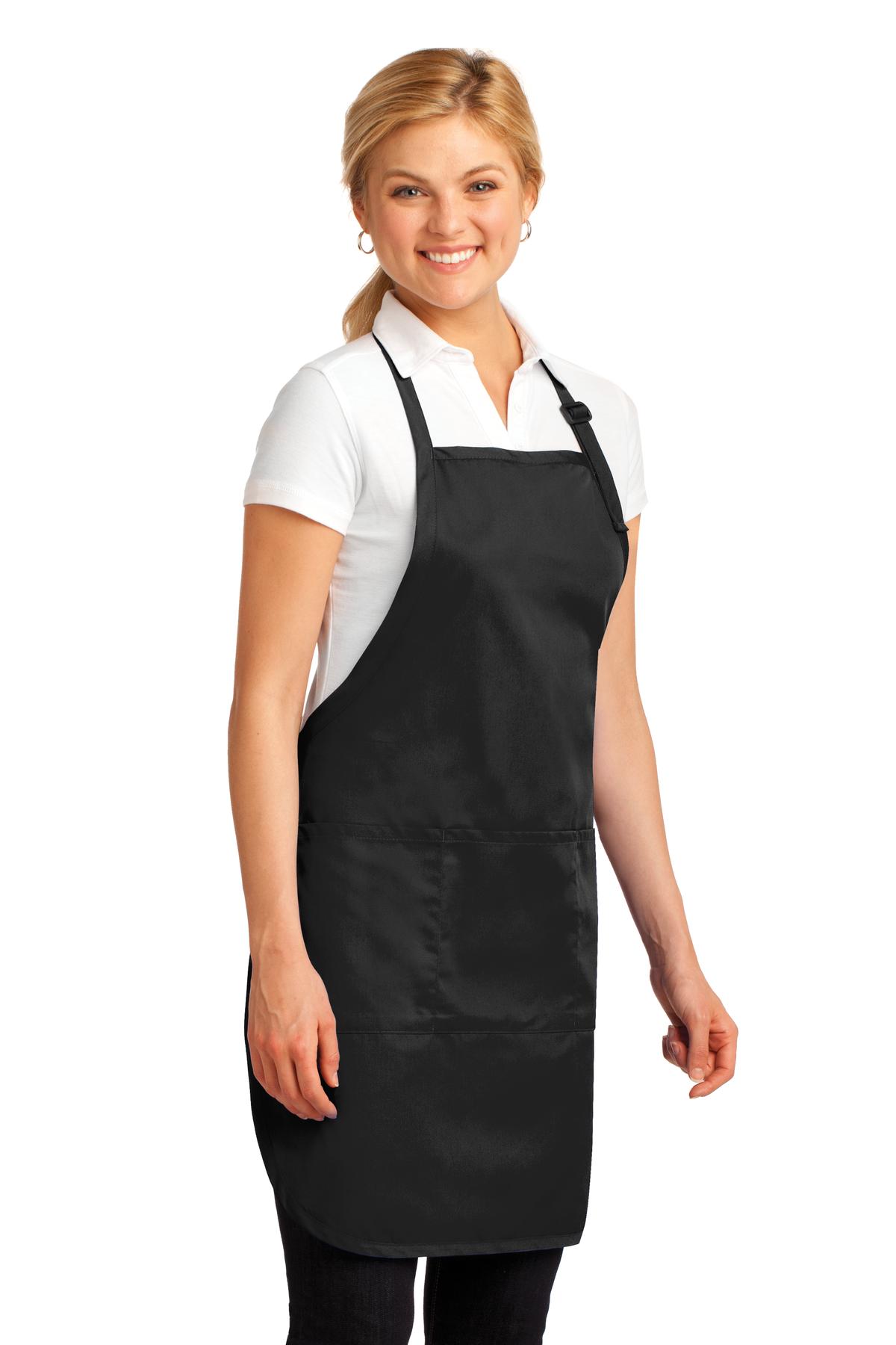 Port Authority Easy Care Full-Length Apron with Stain Release. A703