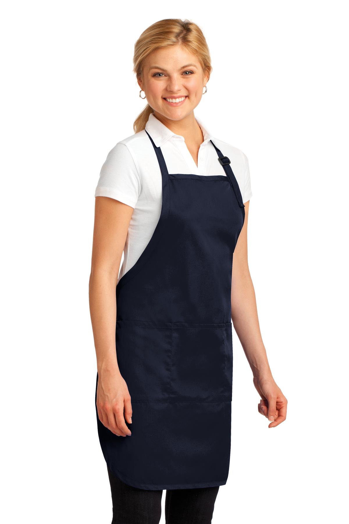 Port Authority Easy Care Full-Length Apron with Stain Release. A703
