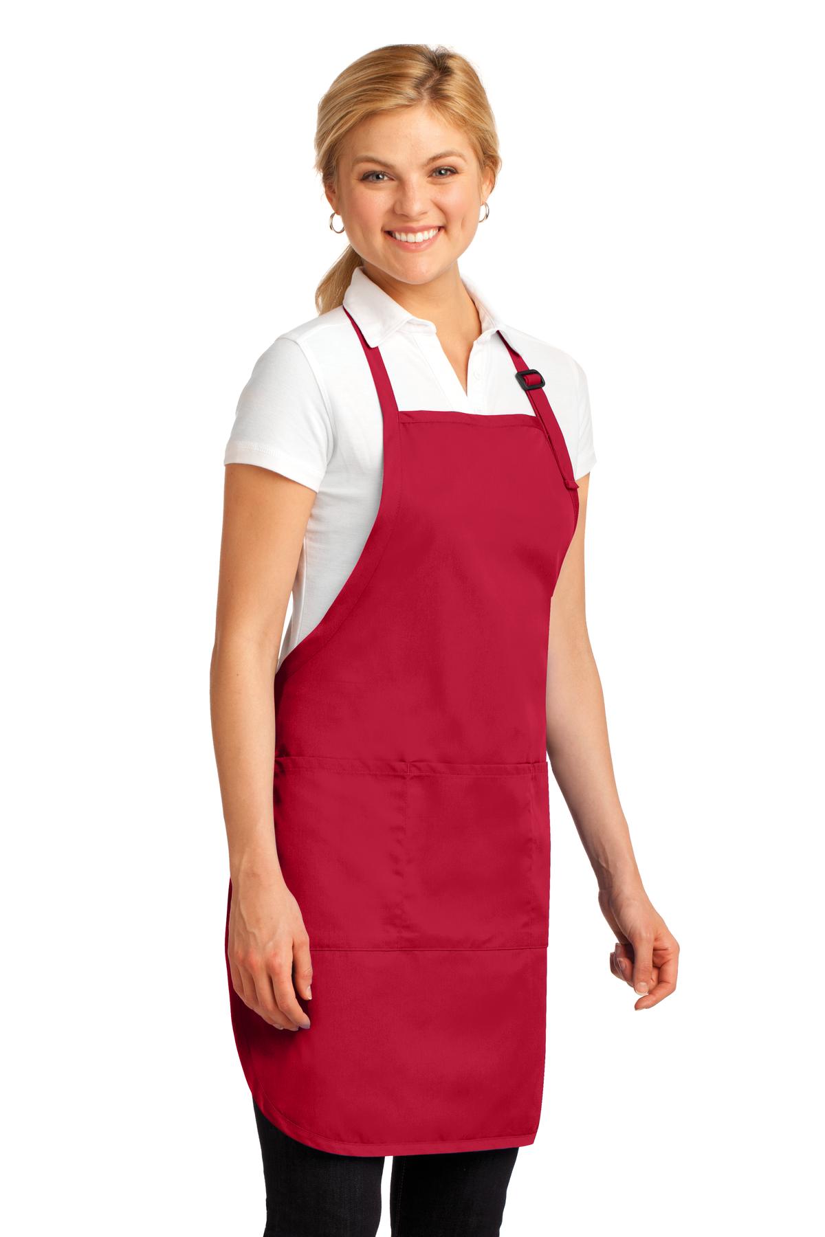 Port Authority Easy Care Full-Length Apron with Stain Release. A703