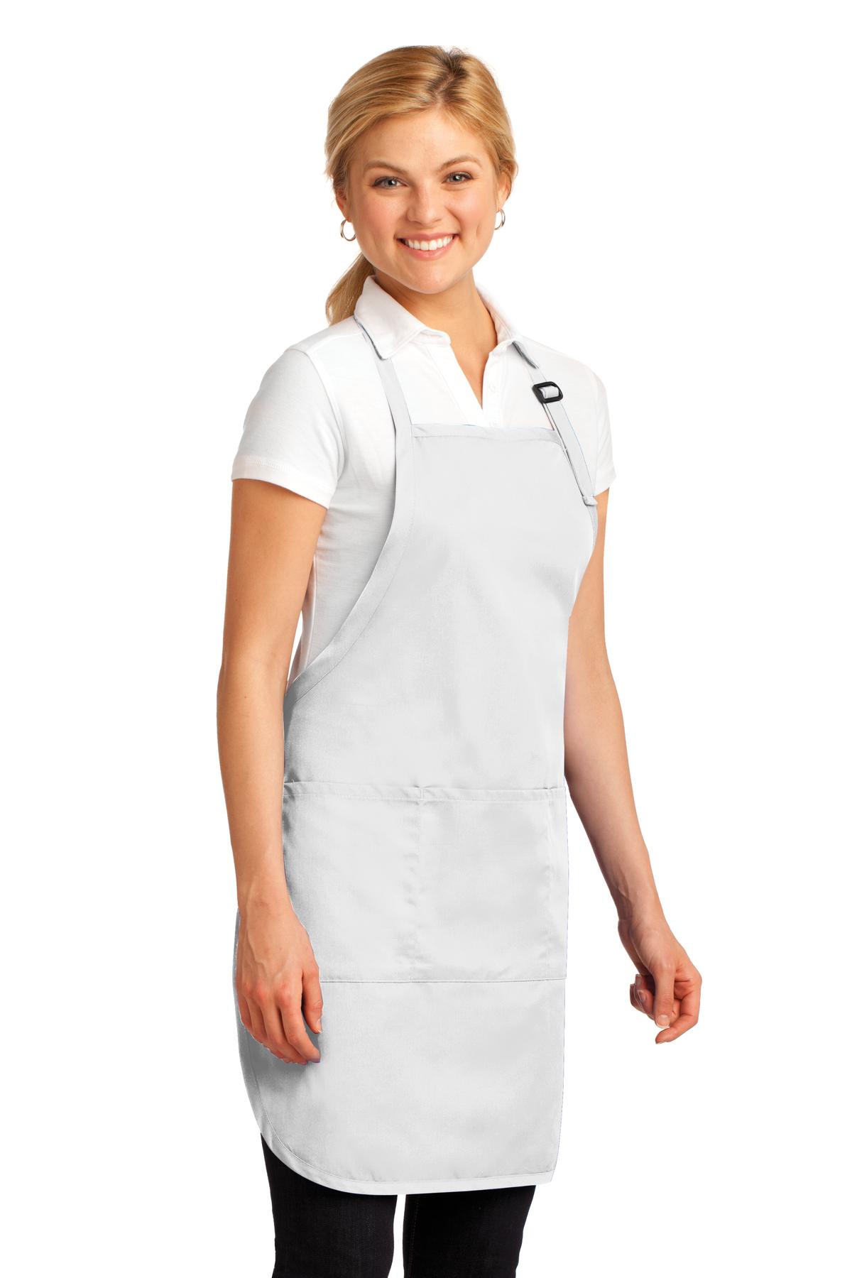 Port Authority Easy Care Full-Length Apron with Stain Release. A703