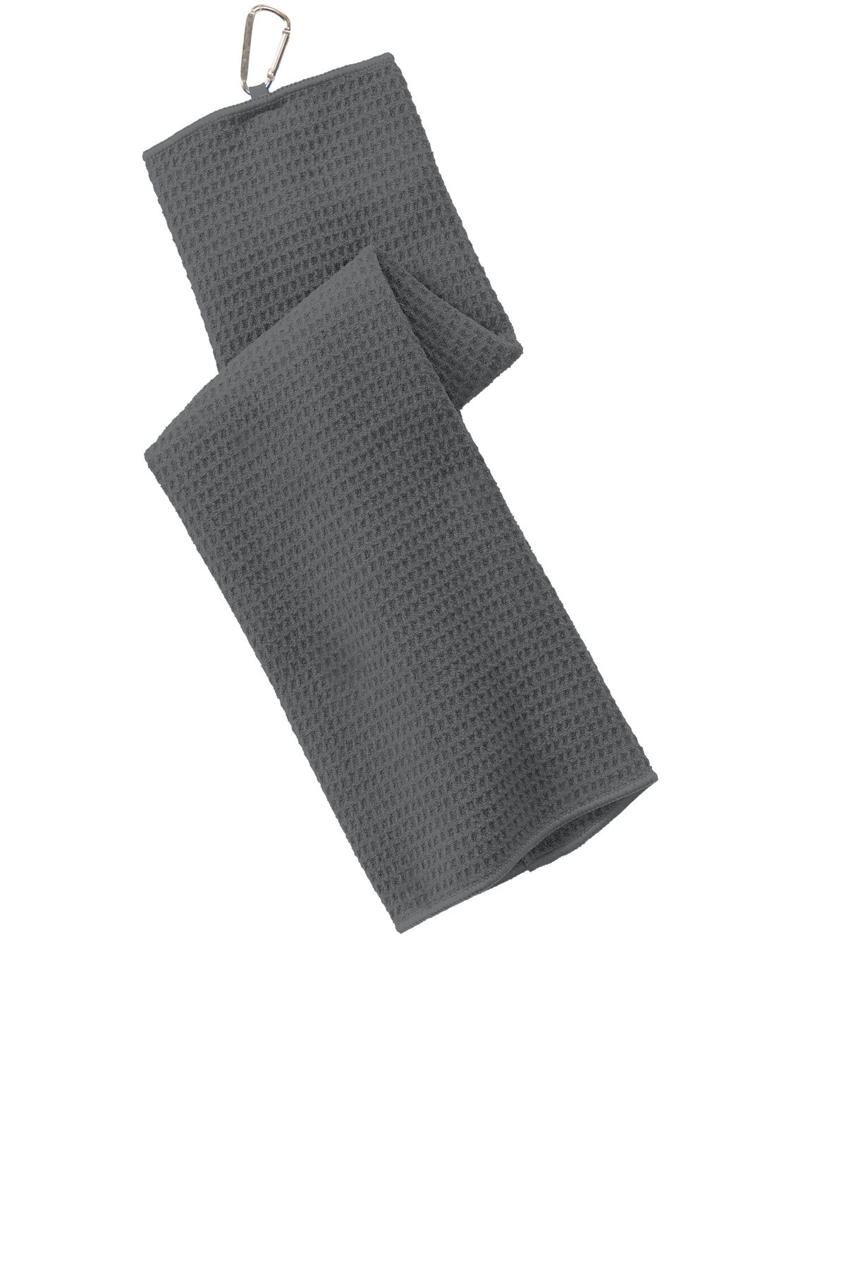 Port Authority ® Waffle Microfiber Golf Towel. TW60 - Image 2