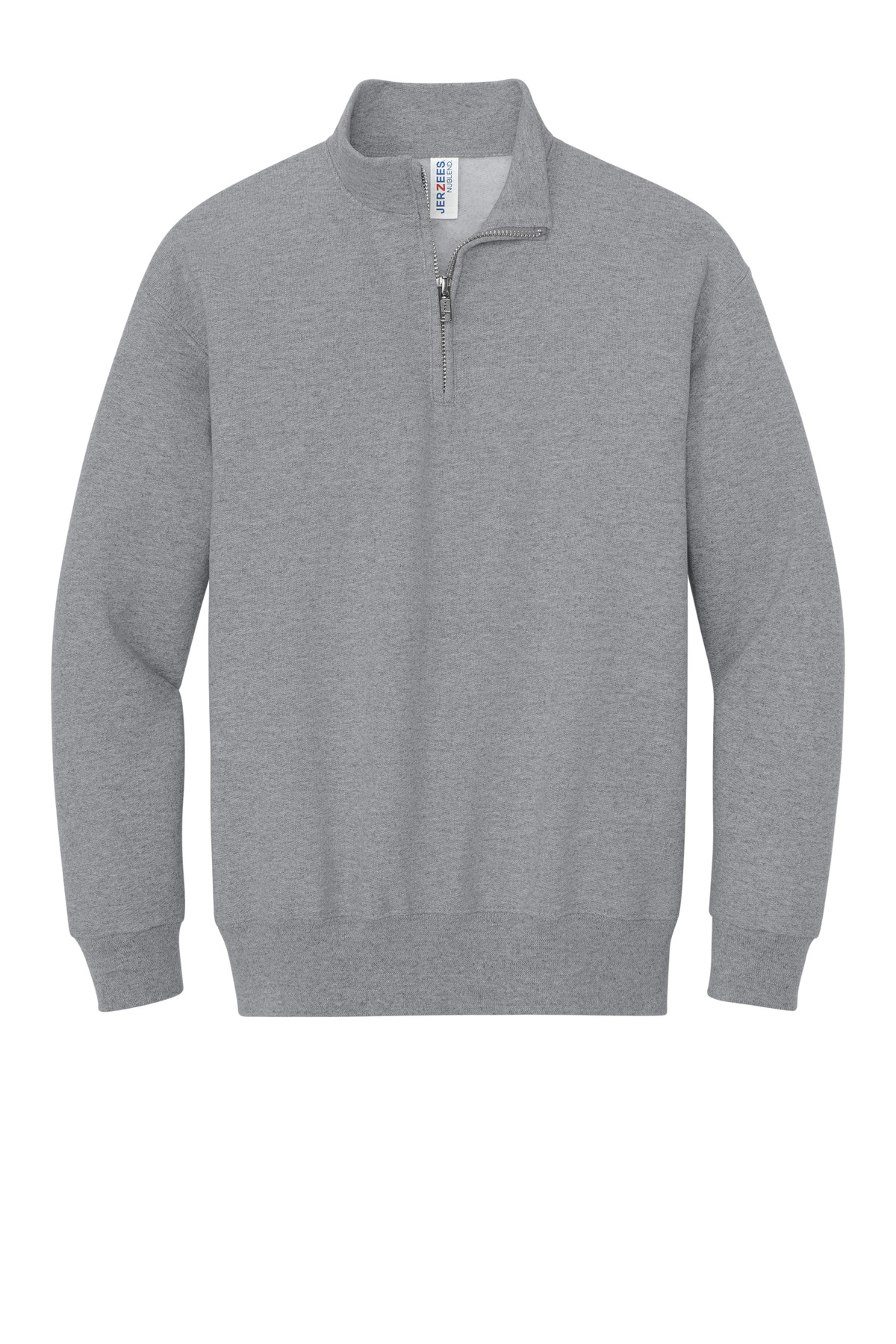 DISCONTINUED Jerzees Youth NuBlend 1/4-Zip Cadet Collar Sweatshirt 995Y