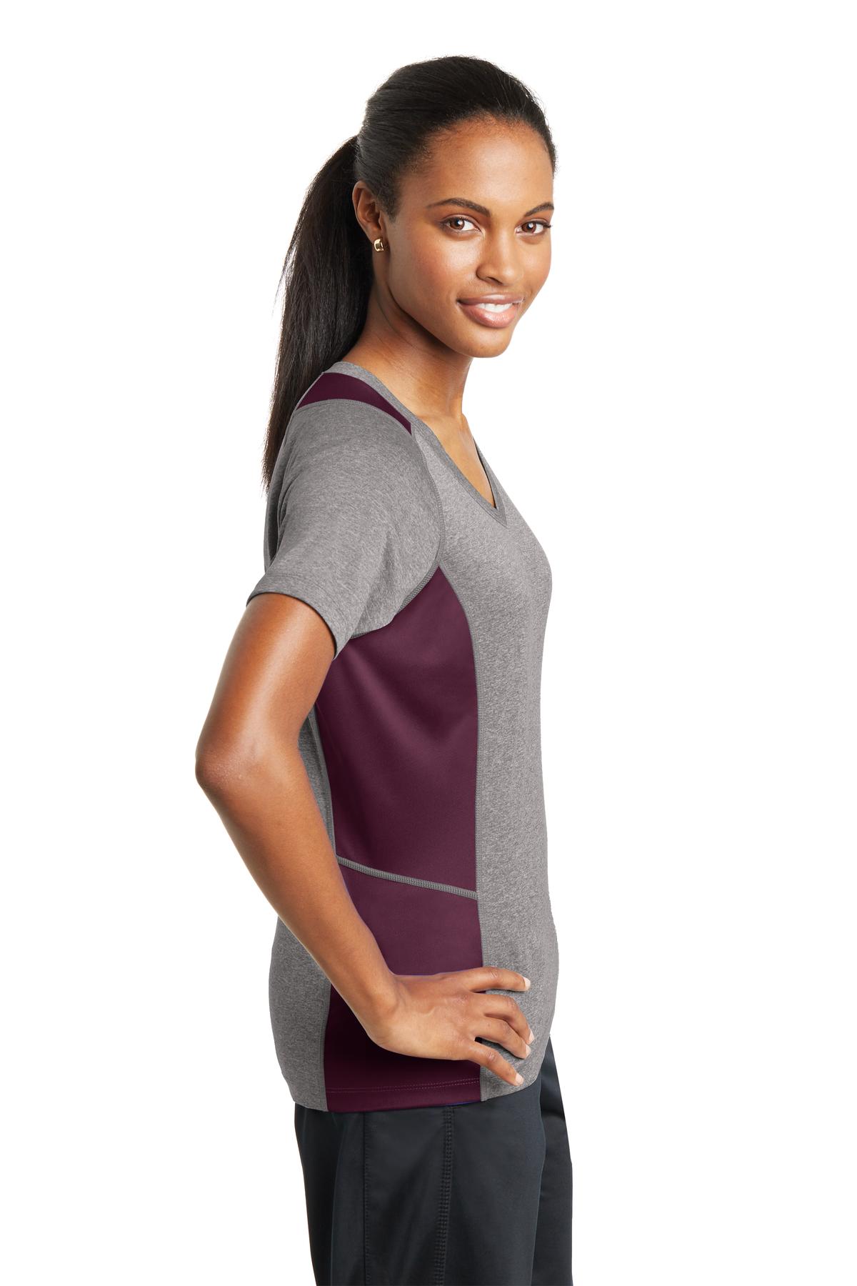 Vintage Heather/ Maroon