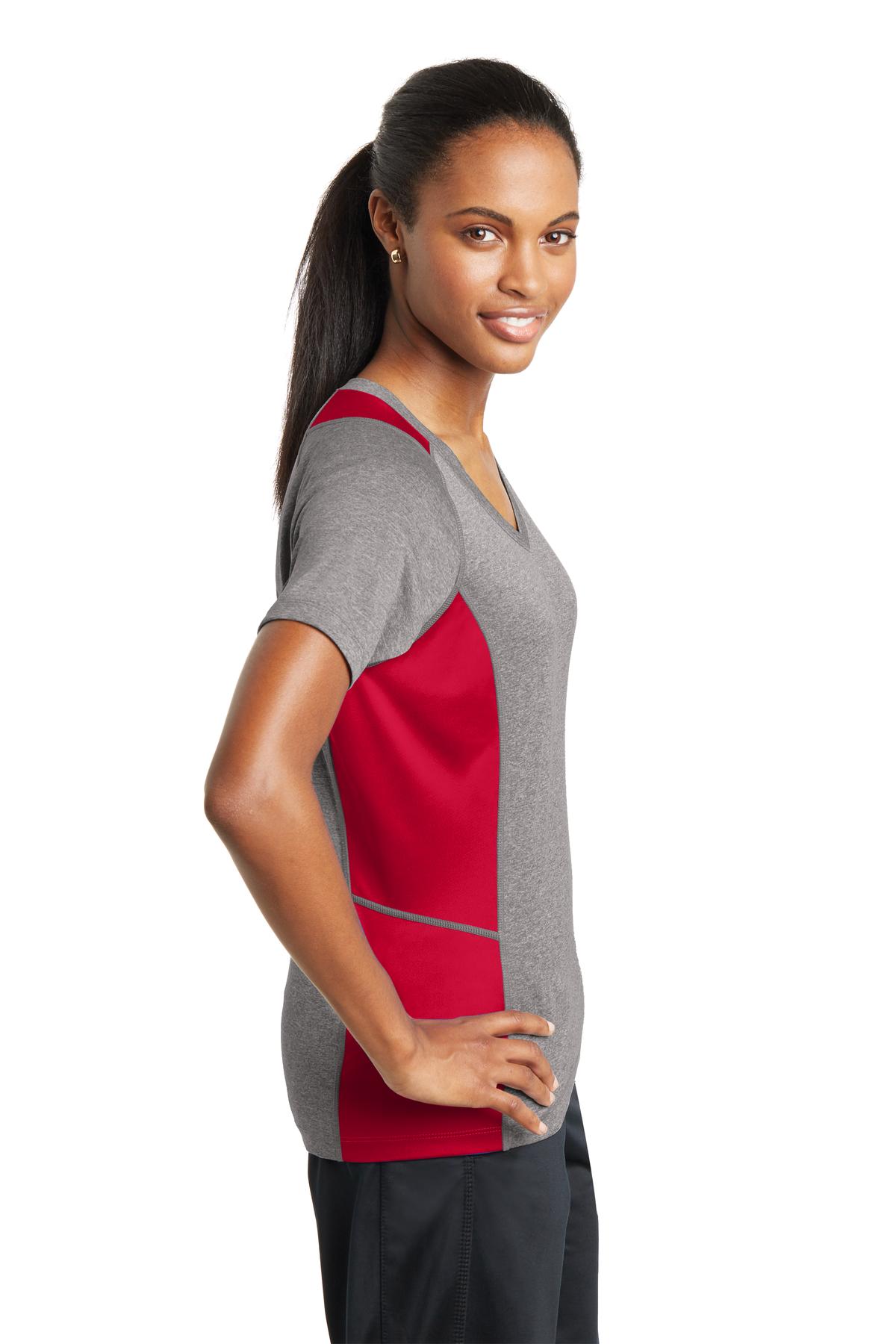 Vintage Heather/ True Red