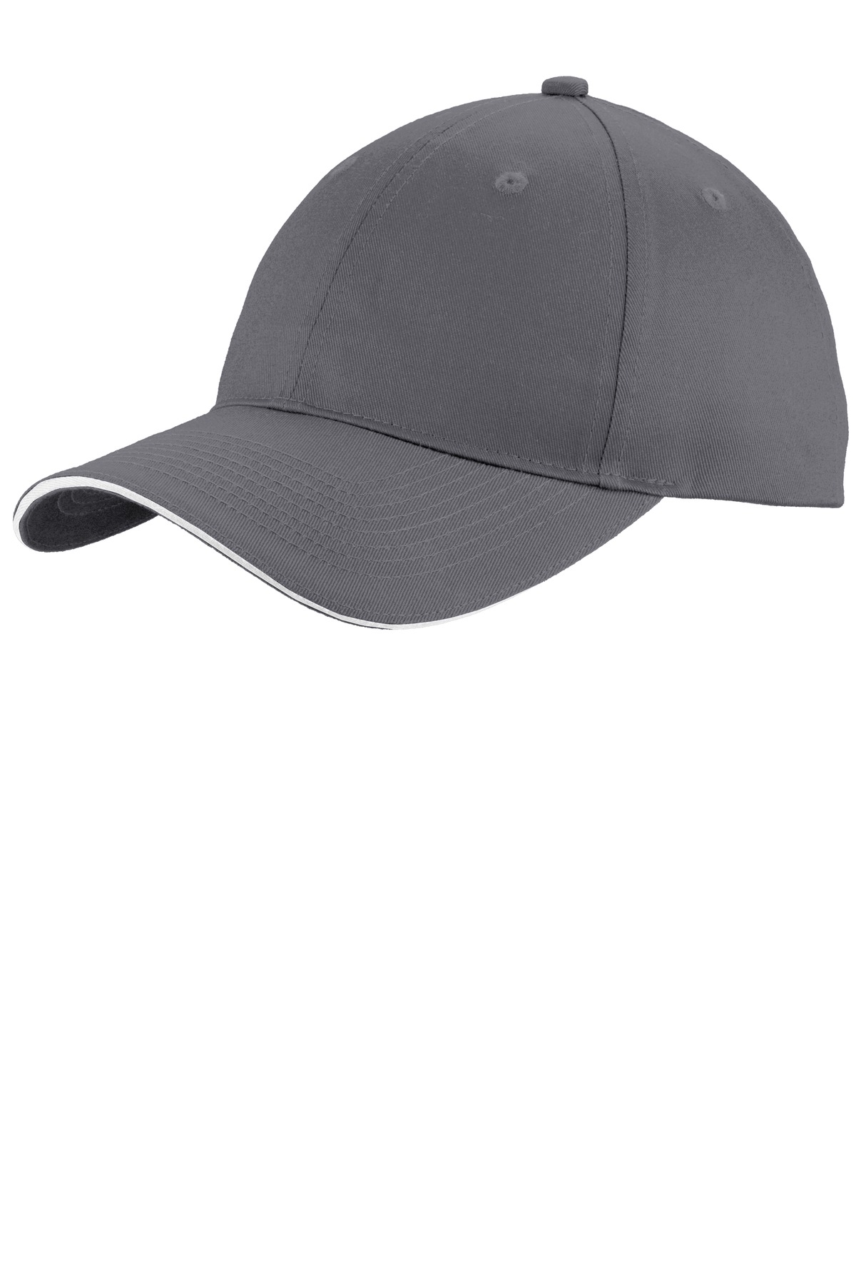Port Authority ® Unstructured Sandwich Bill Cap. C919 - Image 2