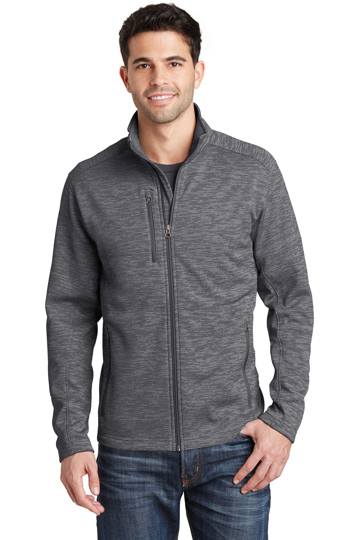 Port Authority ® Digi Stripe Fleece Jacket. F231
