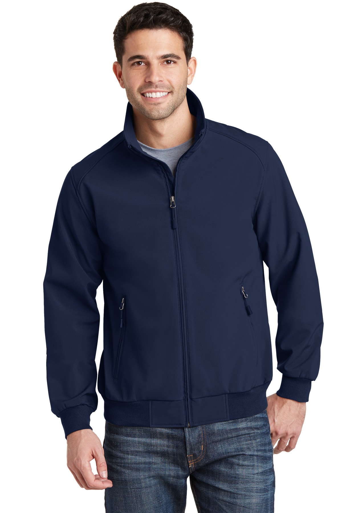 Port Authority ® Soft Shell Bomber Jacket. J337 - Image 3