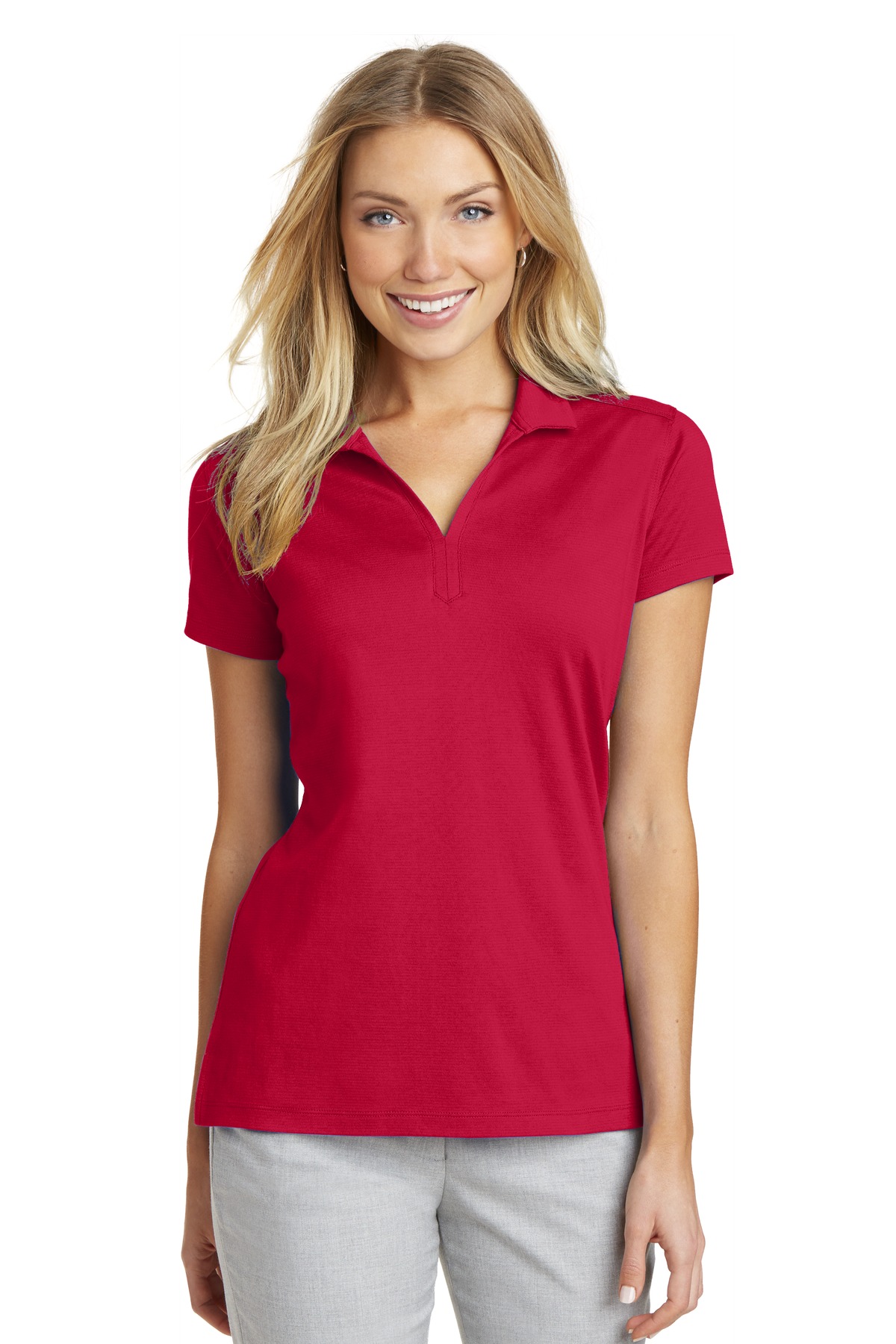 Port Authority ® Women's Rapid Dry ™ Mesh Polo. L573 - Image 2