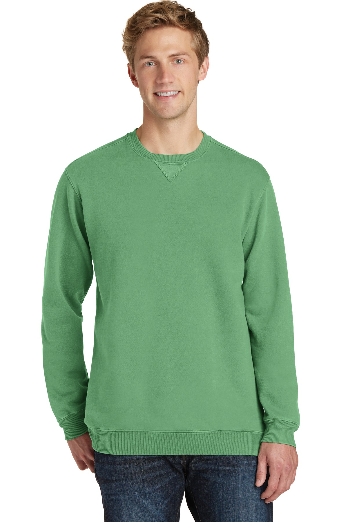 Port and Company Beach Wash Garment-Dye Sweatshirt PC098