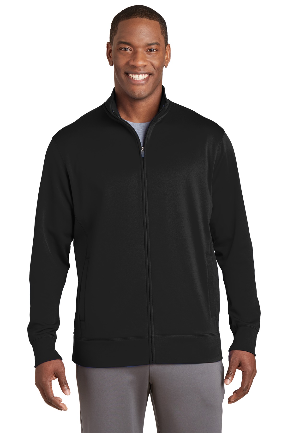 Sport-Tek Hospitality Activewear Sweatshirts & Fleece ® Sport-Wick® Fleece Full-Zip Jacket.-Sport-Tek