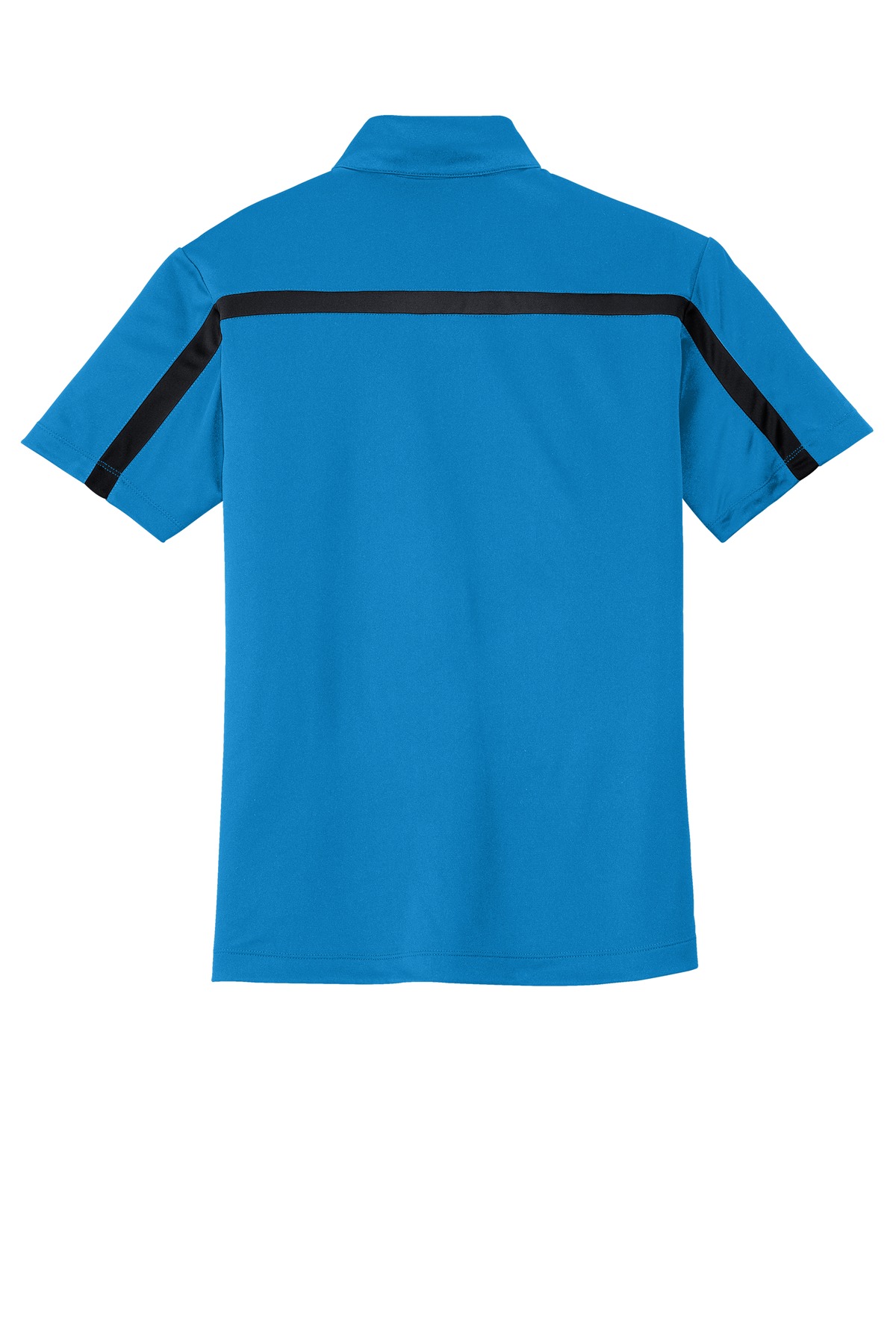 Port Authority Silk Touch Performance Colorblock Stripe Polo - Picture 8 of 24