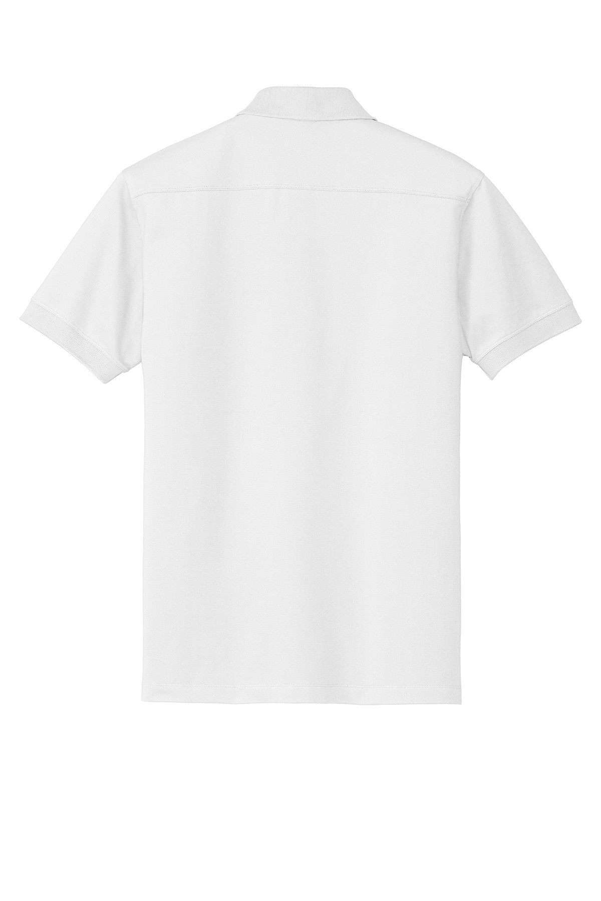 Port Authority Stretch Pique Polo. K555 in White — Back