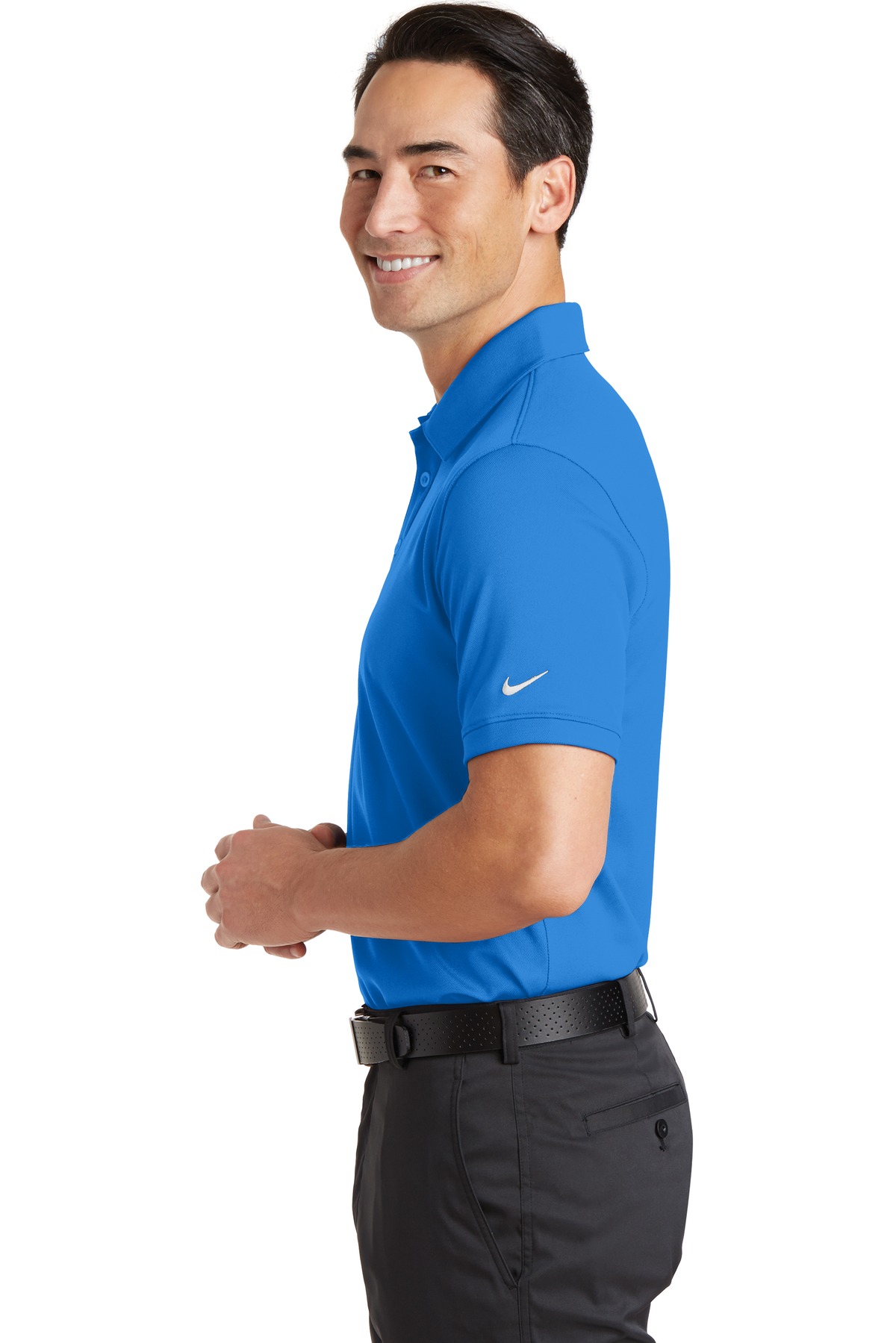 Nike Dri-FIT Solid Icon Pique Modern Fit Polo. 746099