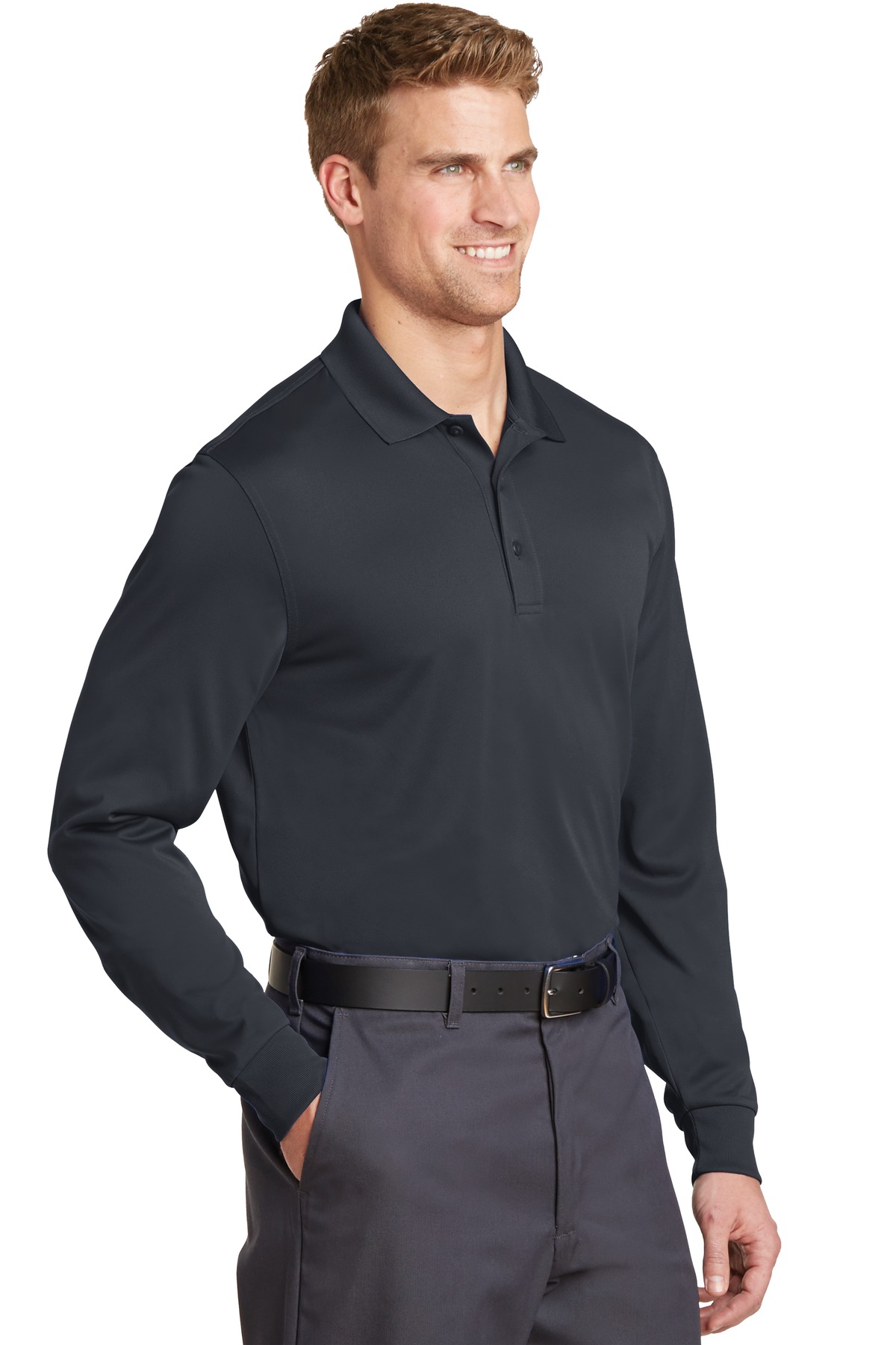 CornerStone Select Snag-Proof Long Sleeve Polo. CS412LS