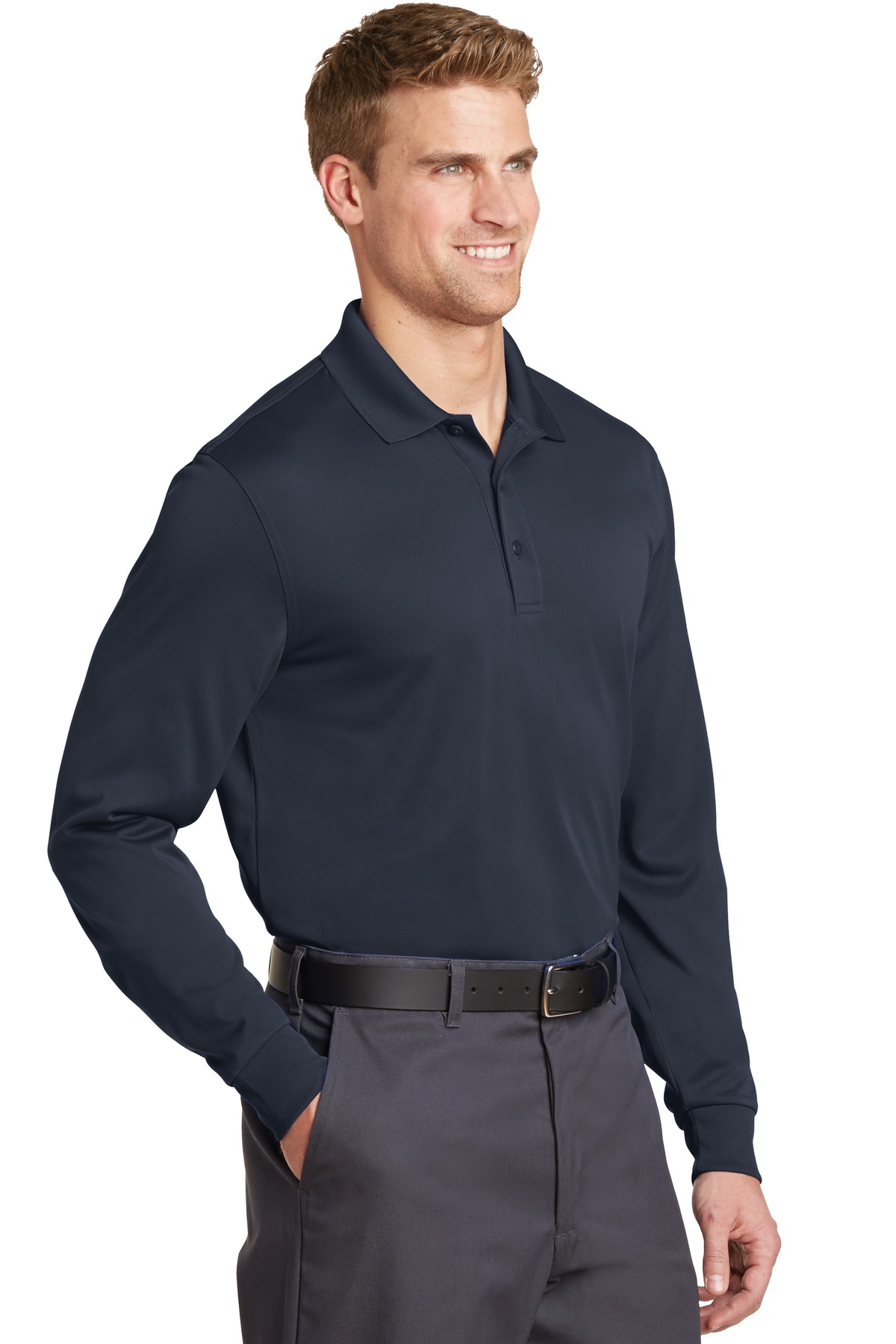 CornerStone Select Snag-Proof Long Sleeve Polo. CS412LS