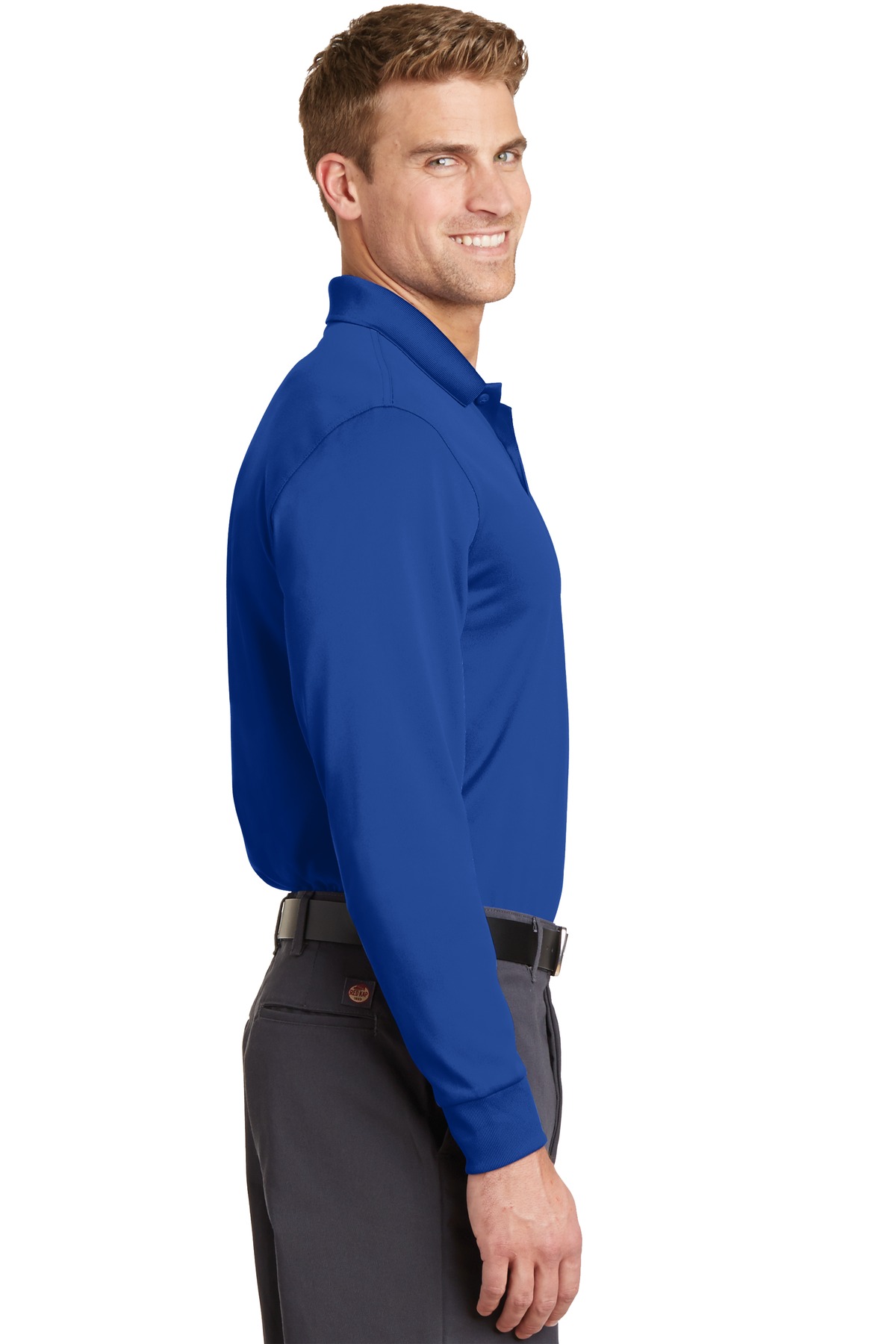 CornerStone Select Snag-Proof Long Sleeve Polo. CS412LS