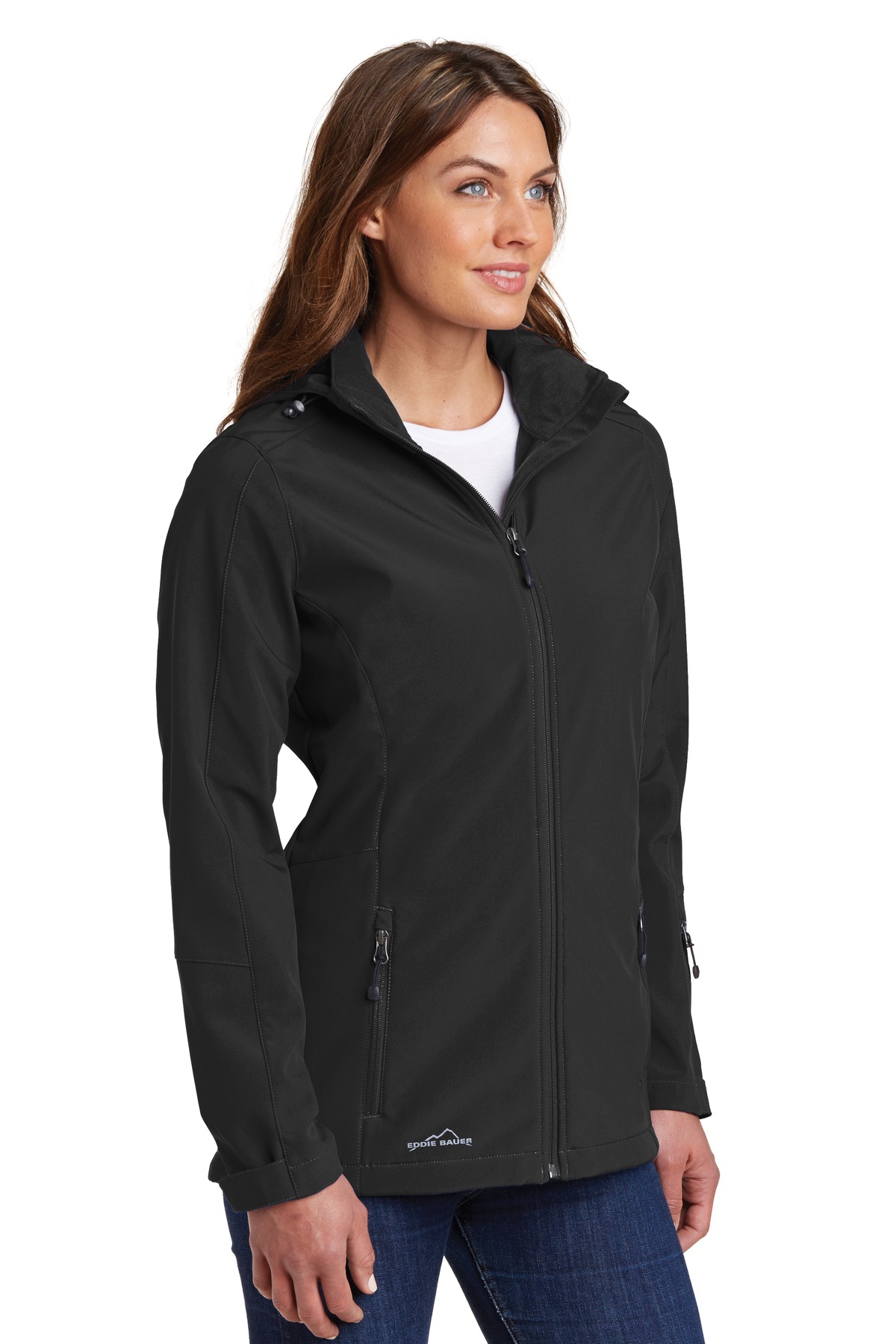 Eddie Bauer Women's Hooded Soft Shell Parka. EB537