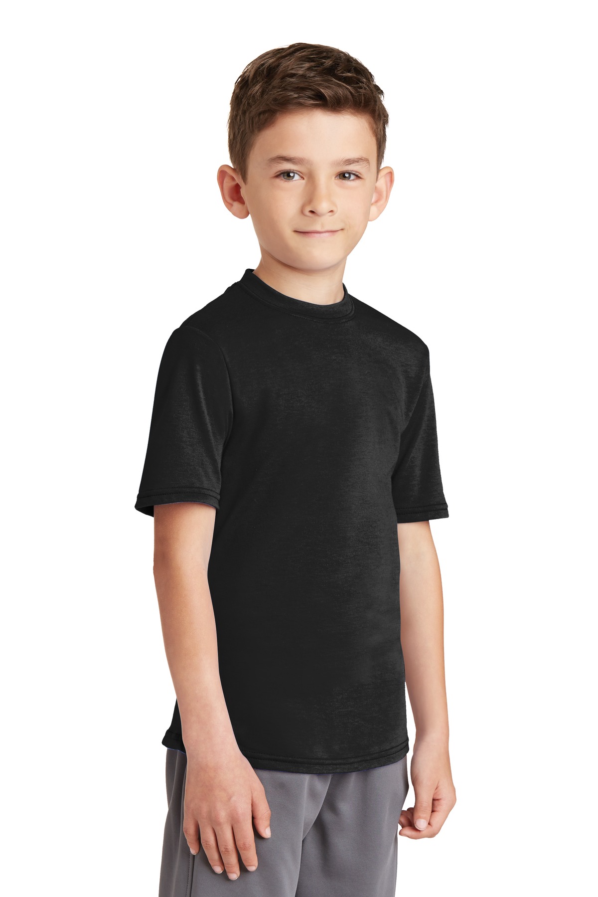 Port & Company Youth Performance Blend Tee. PC381Y