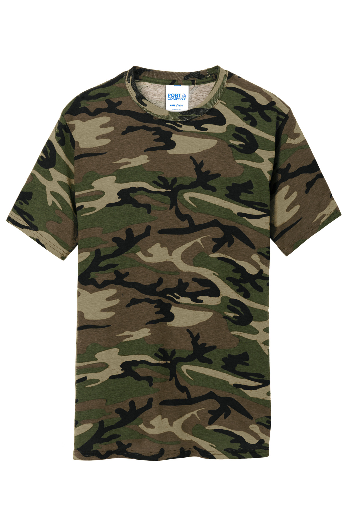 Camiseta de camuflaje de algodón Port & Company Core - Imagen 7 de 20