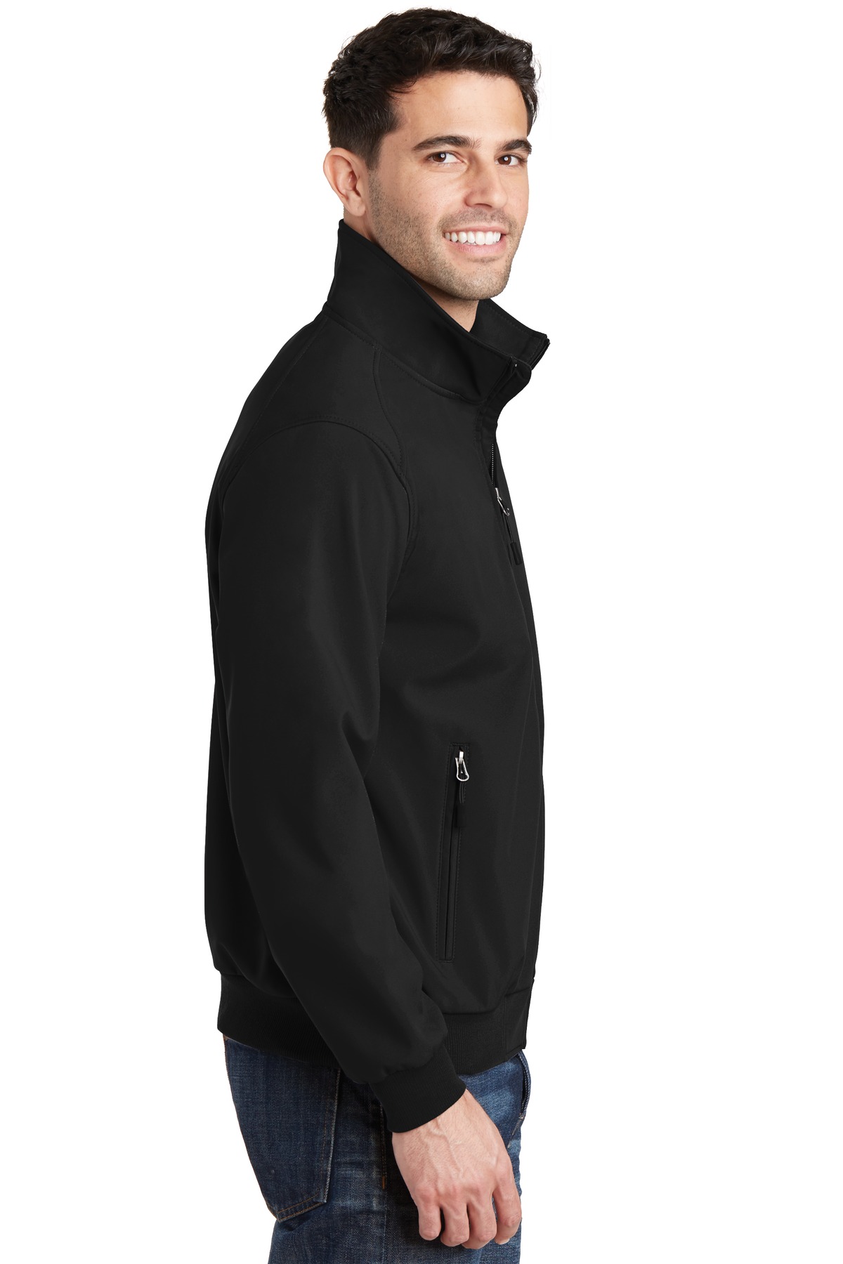 Port Authority Soft Shell Bomber Jacket. J337