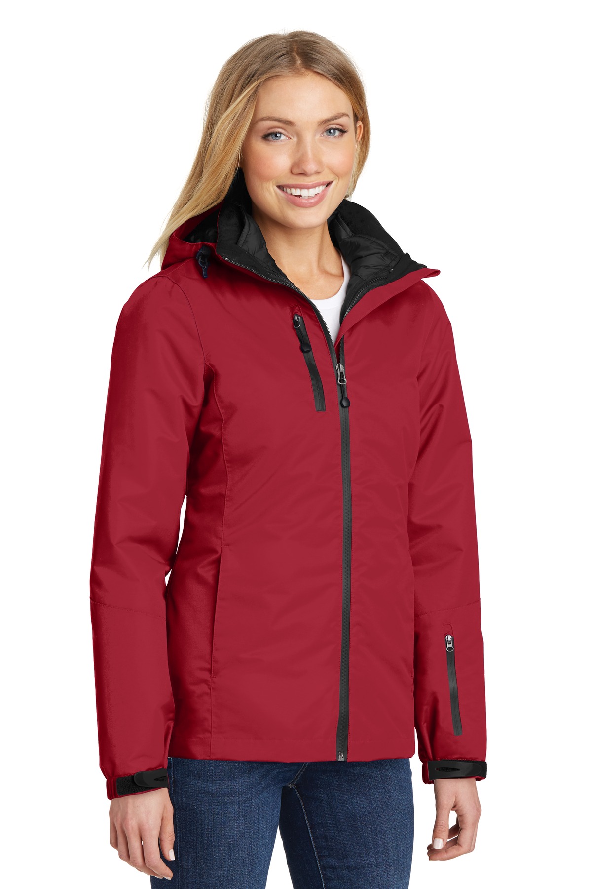 Port Authority Women's Vortex Waterproof 3-in-1 Jacket. L332